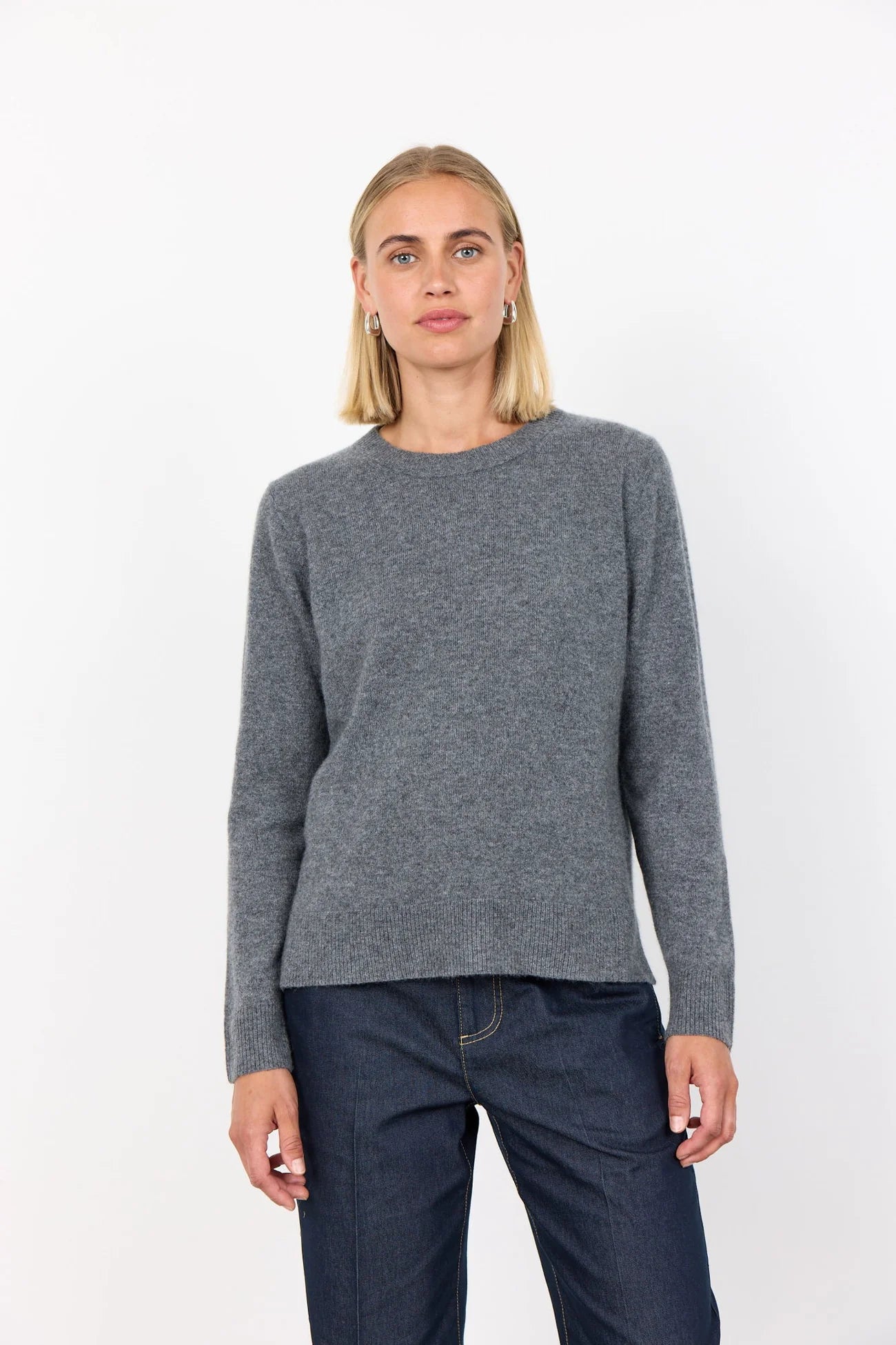 Leveté Room cashmere strik - mørkegrå