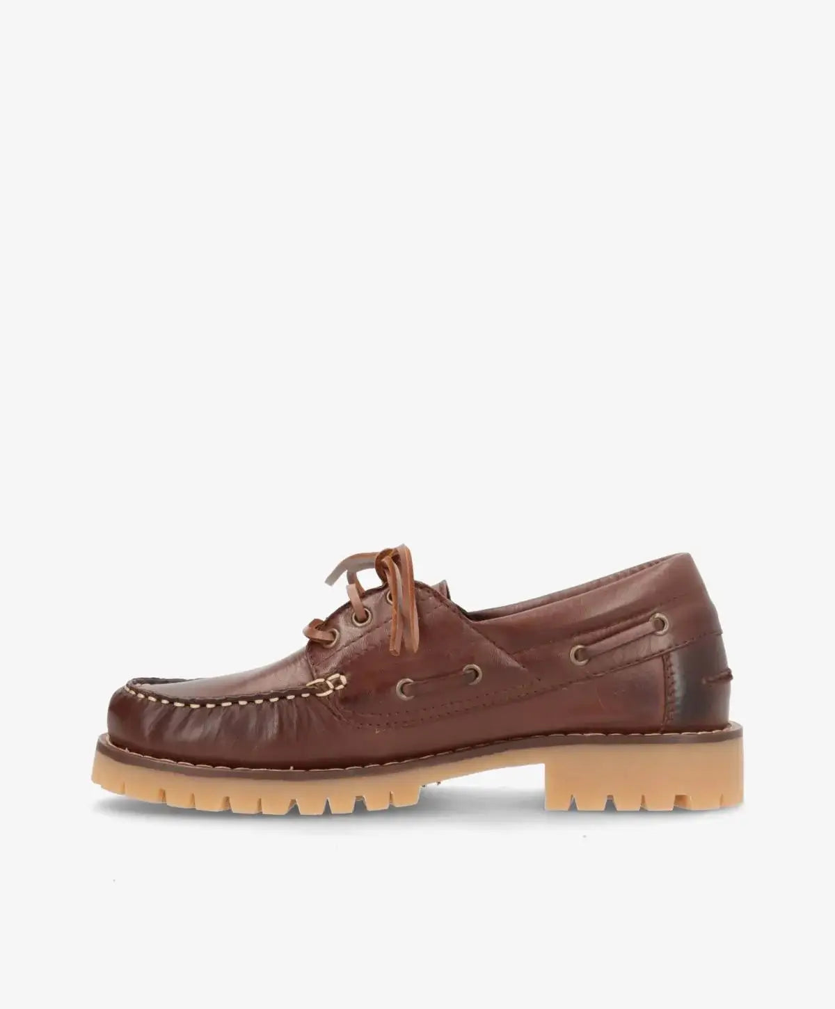 ShoeDesign skind sejlersko - mørkebrun