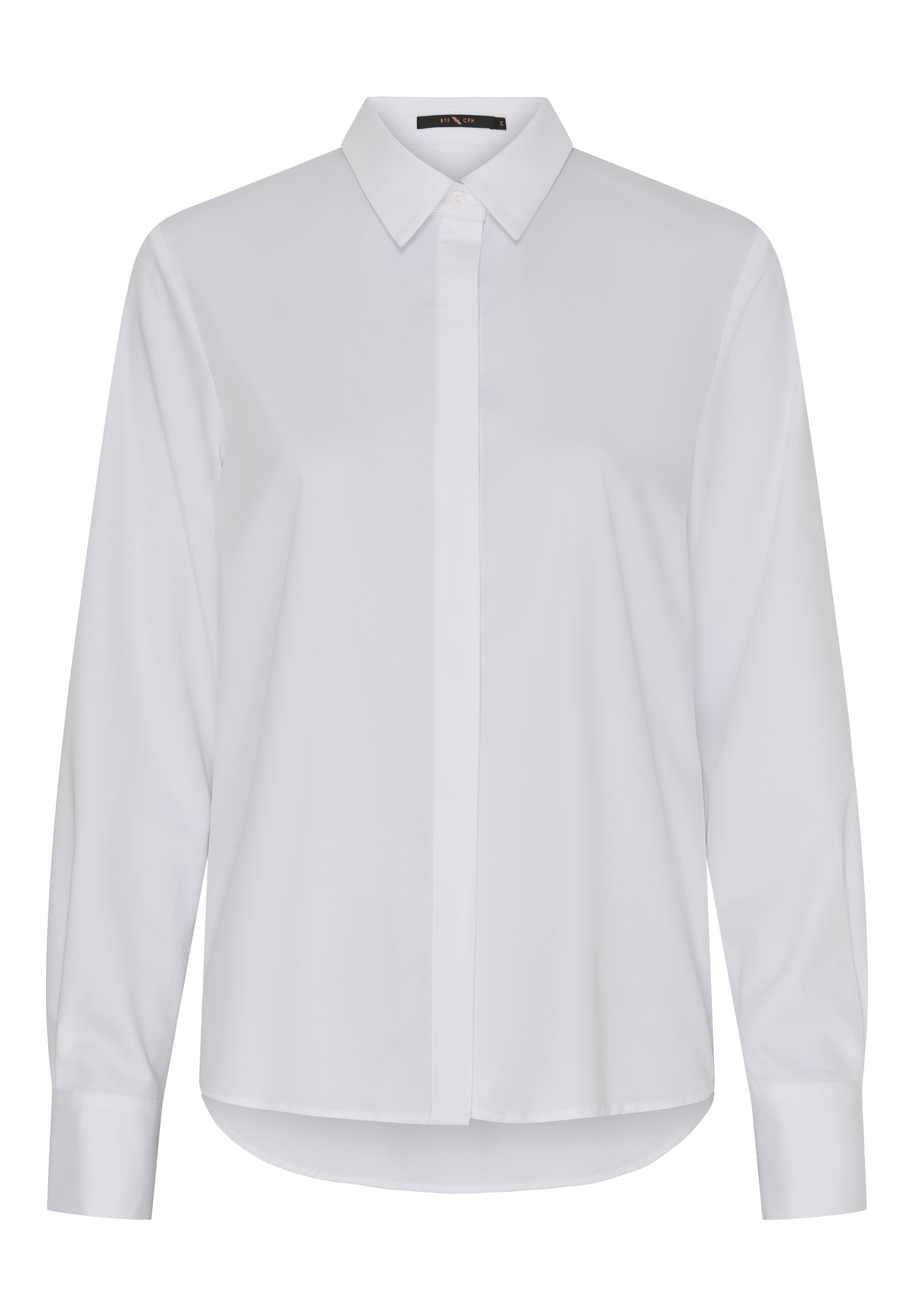 Butterfly CPH bambus skjorte - hvid