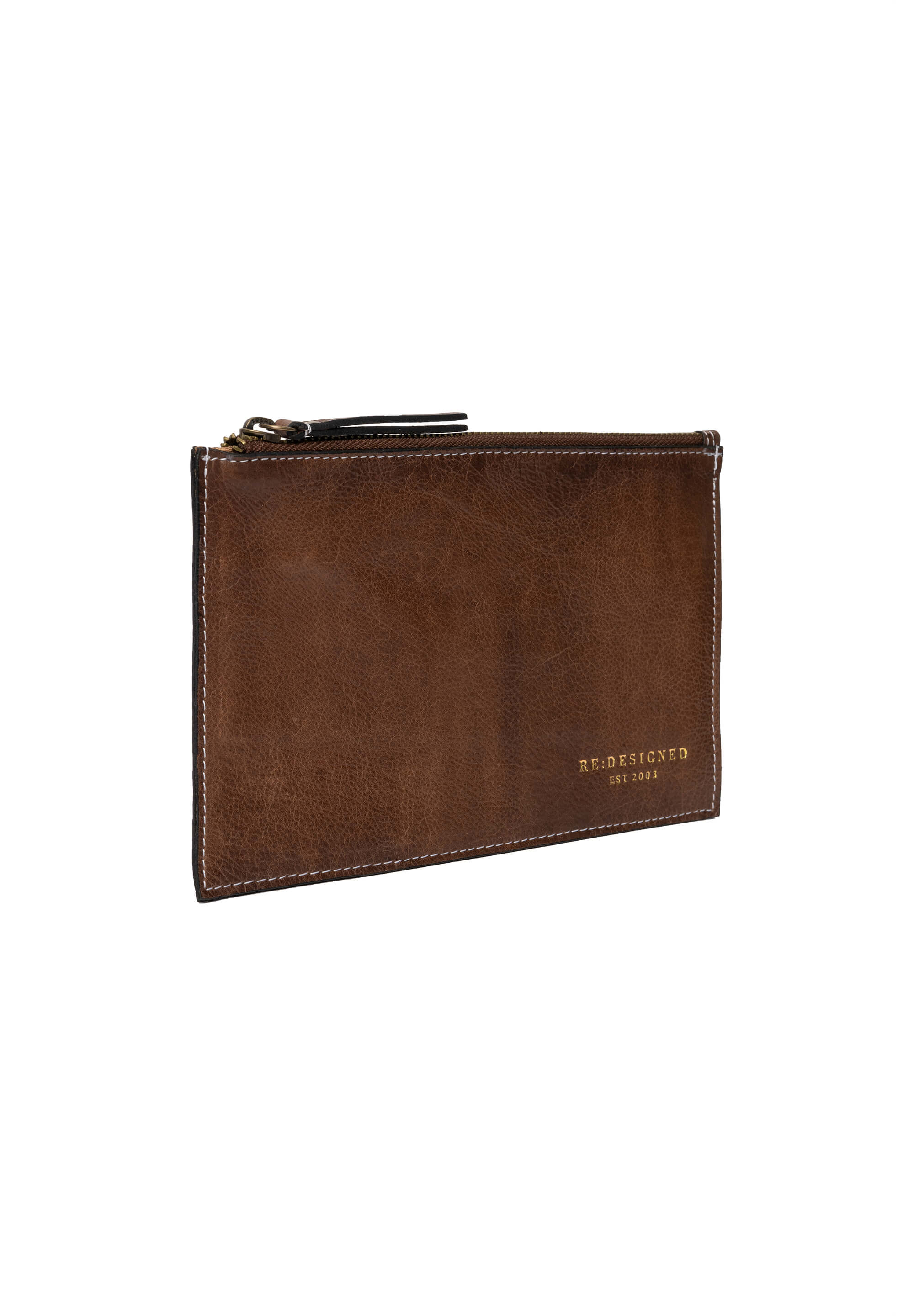 Re:Designed skind pung / clutch - woodsmoke