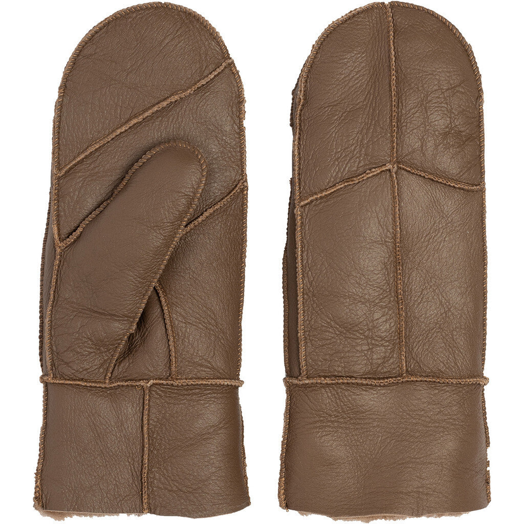 Re:designed skindhansker - lys brun