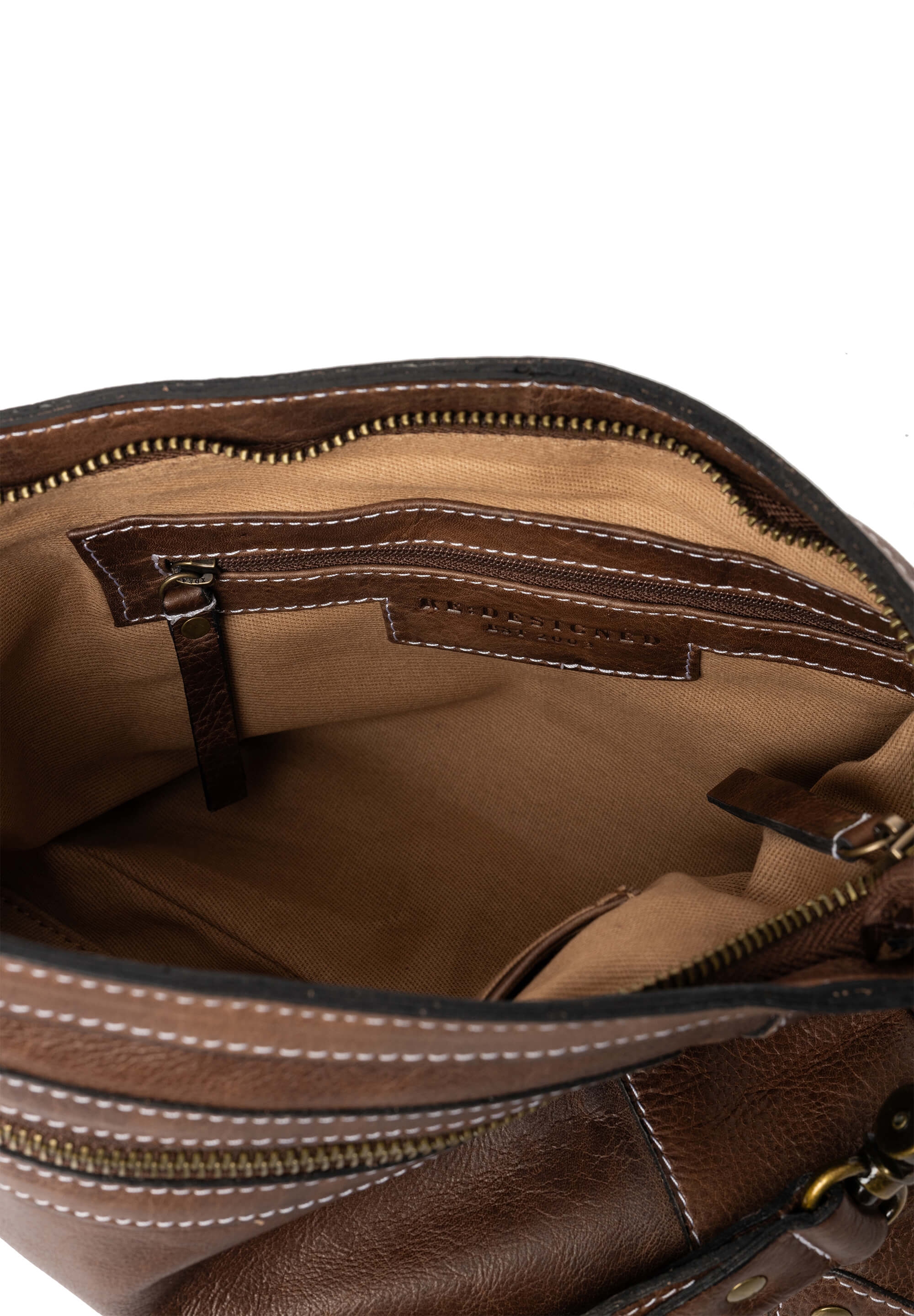 Re:Designed Hiroko Small skindtaske - woodsmoke