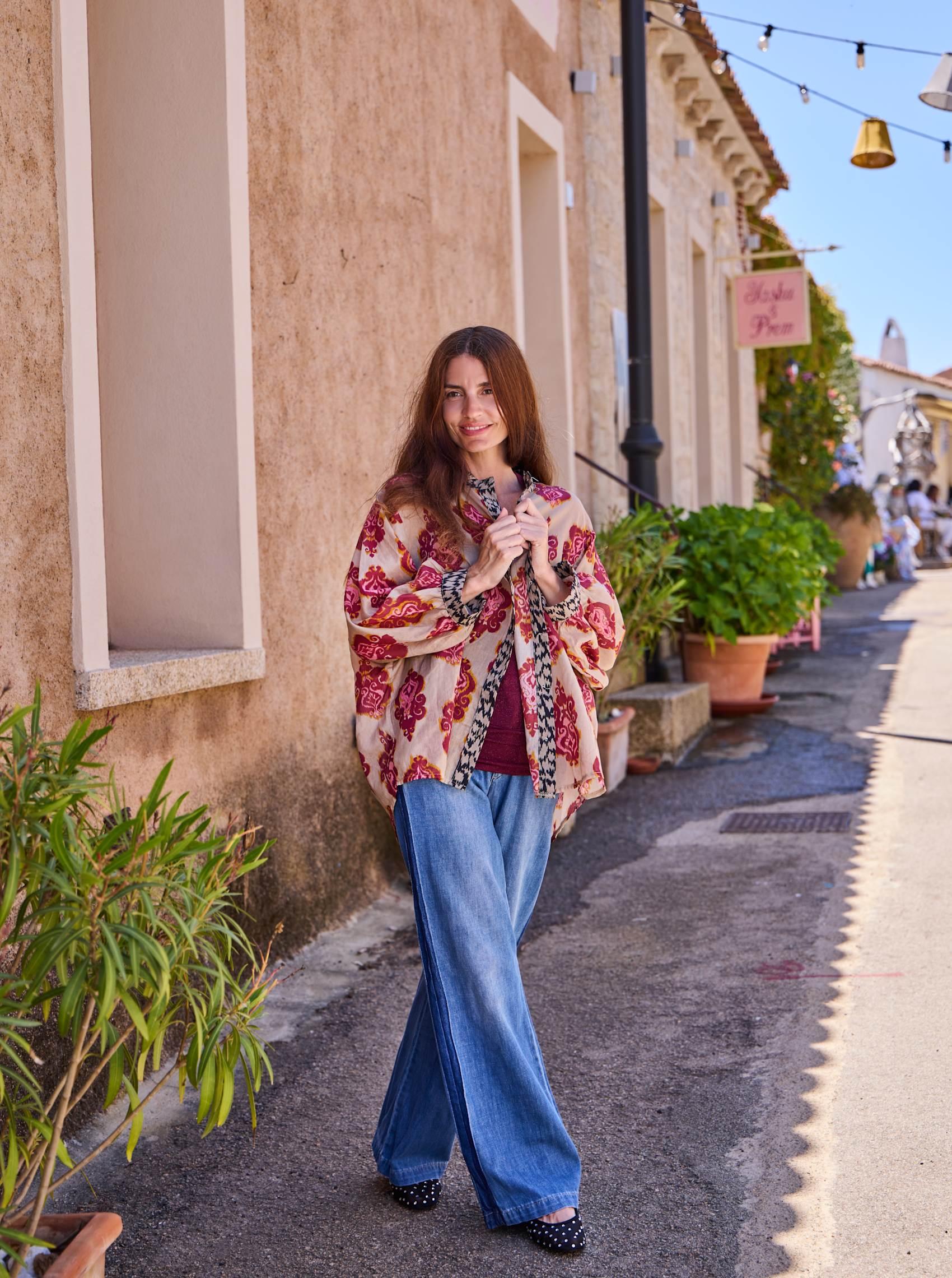 Black Colour Marrakech bluse - spice