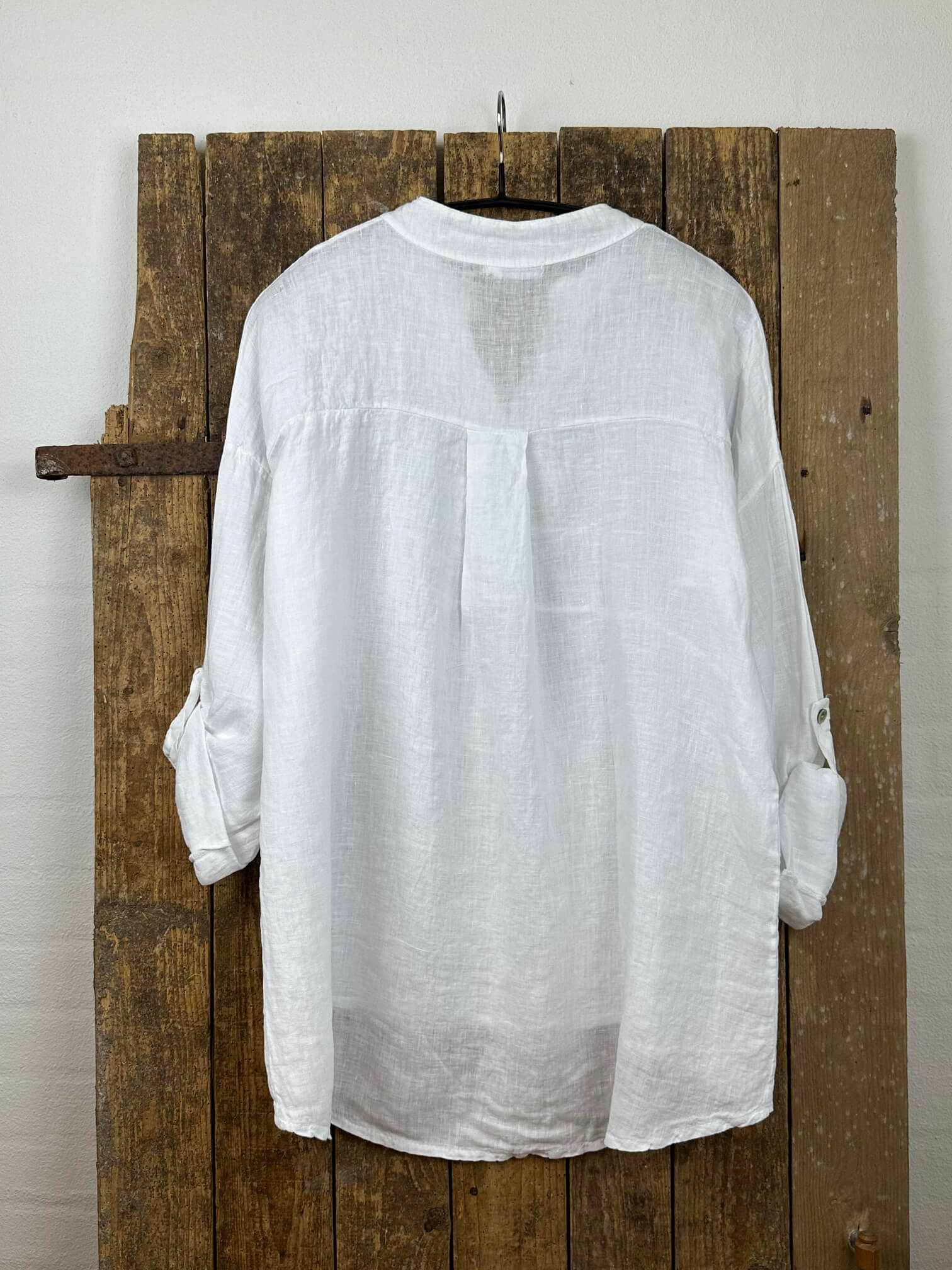 Delux Skagen Clara hørskjorte - hvid