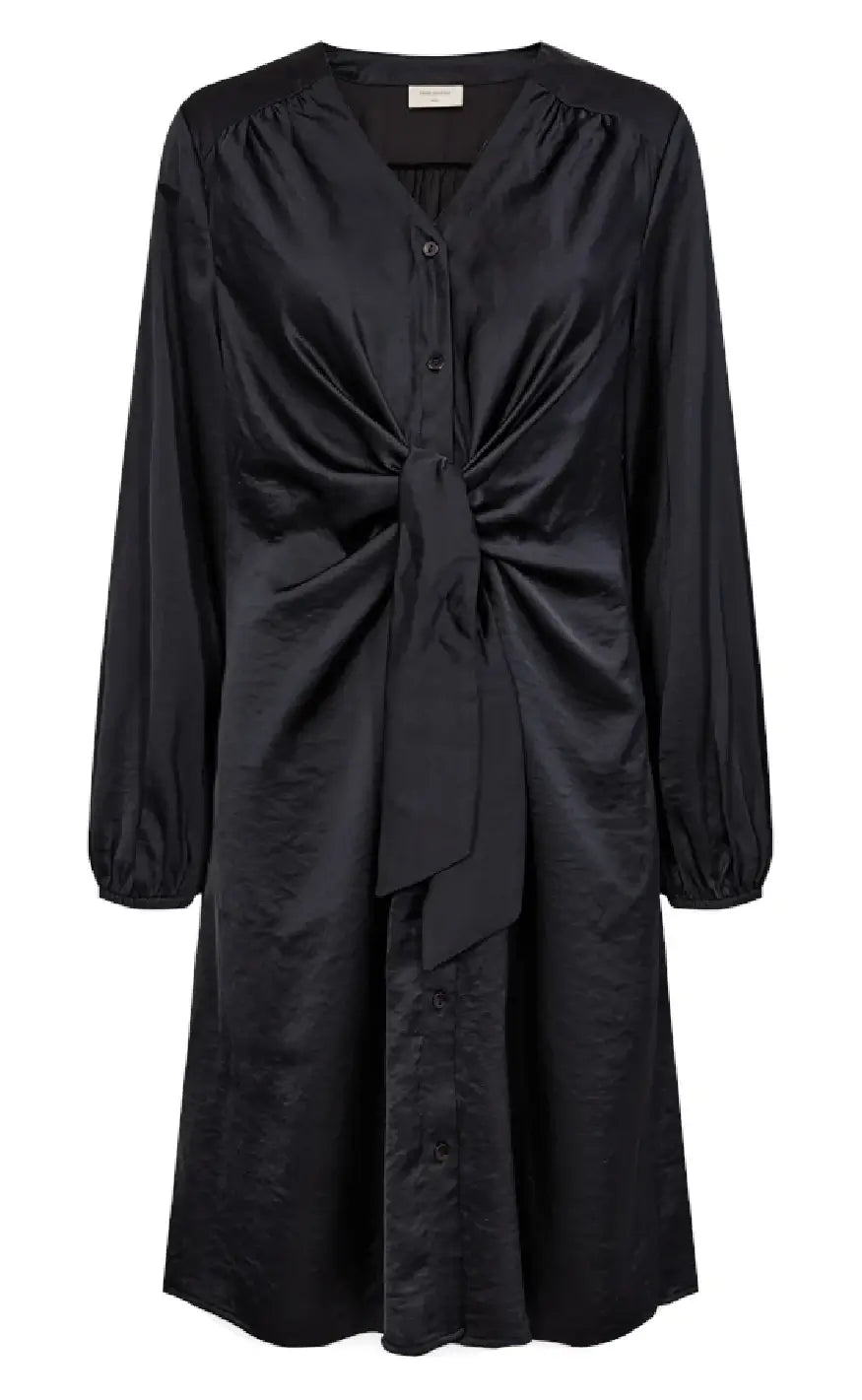 Freequent Dove satinkjole - sort