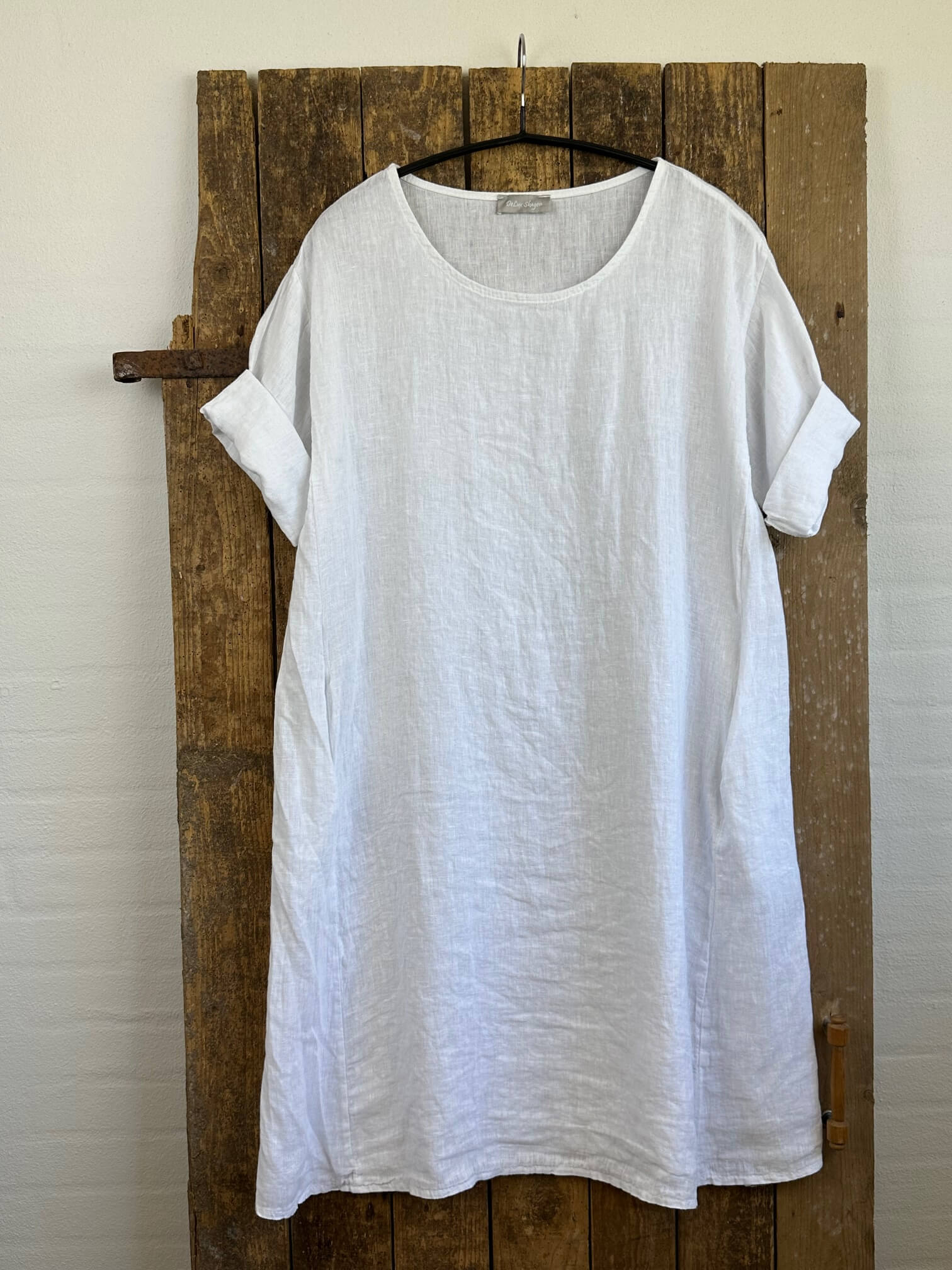 Delux Skagen hørtunika - hvid