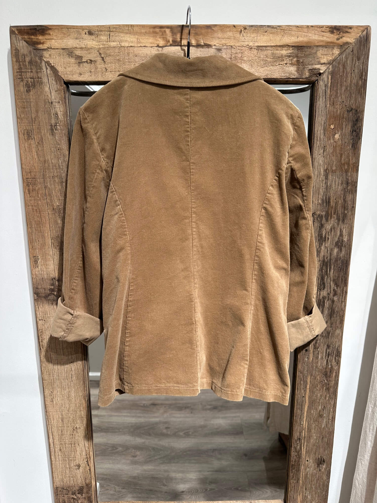 Delux Skagen fløjlsblazer - caramel