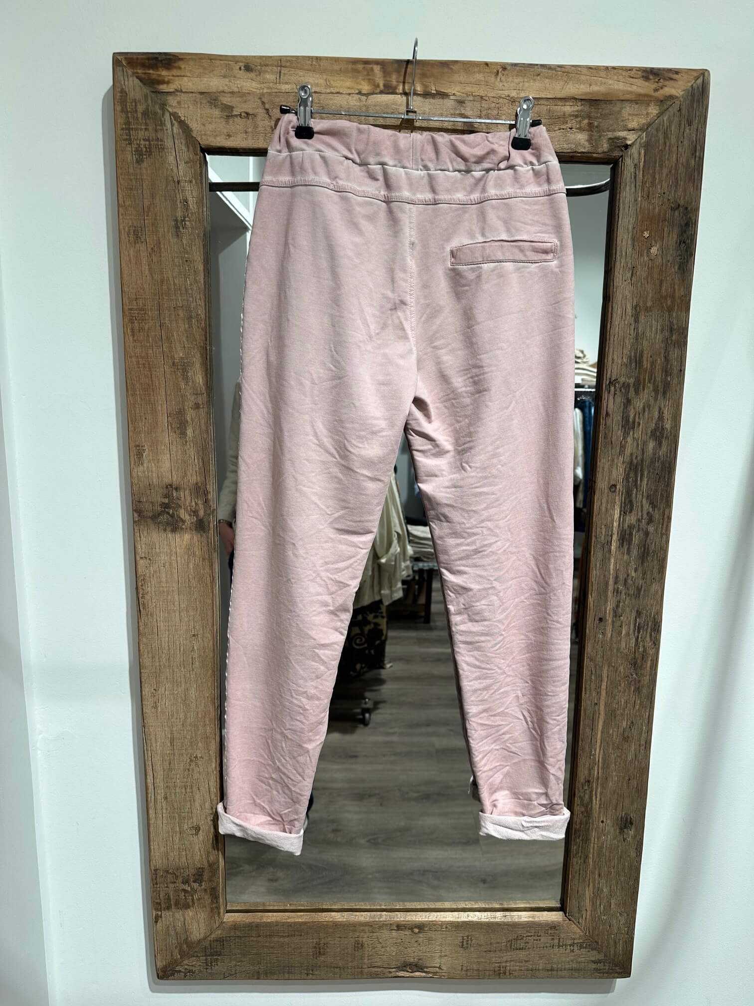 Delux Skagen Relax Bukser - dusty rose coldwash