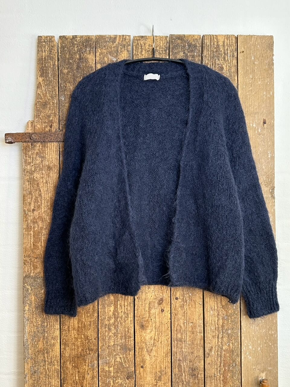 A taste of Fleurie mohair strikcardigan - navy A taste of Fleurie mohair strikcardigan - navy