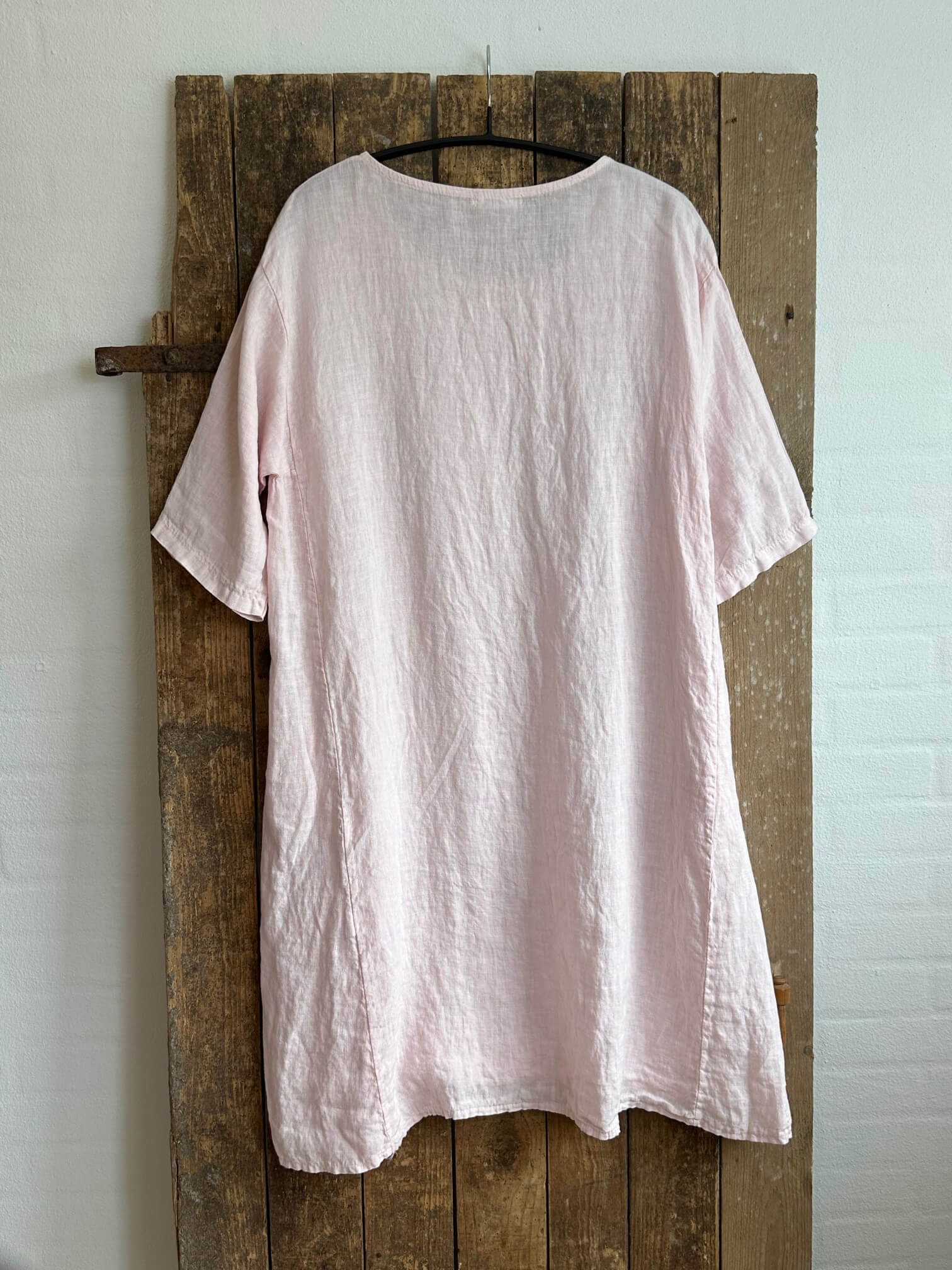 Delux Skagen hørtunika - rosa