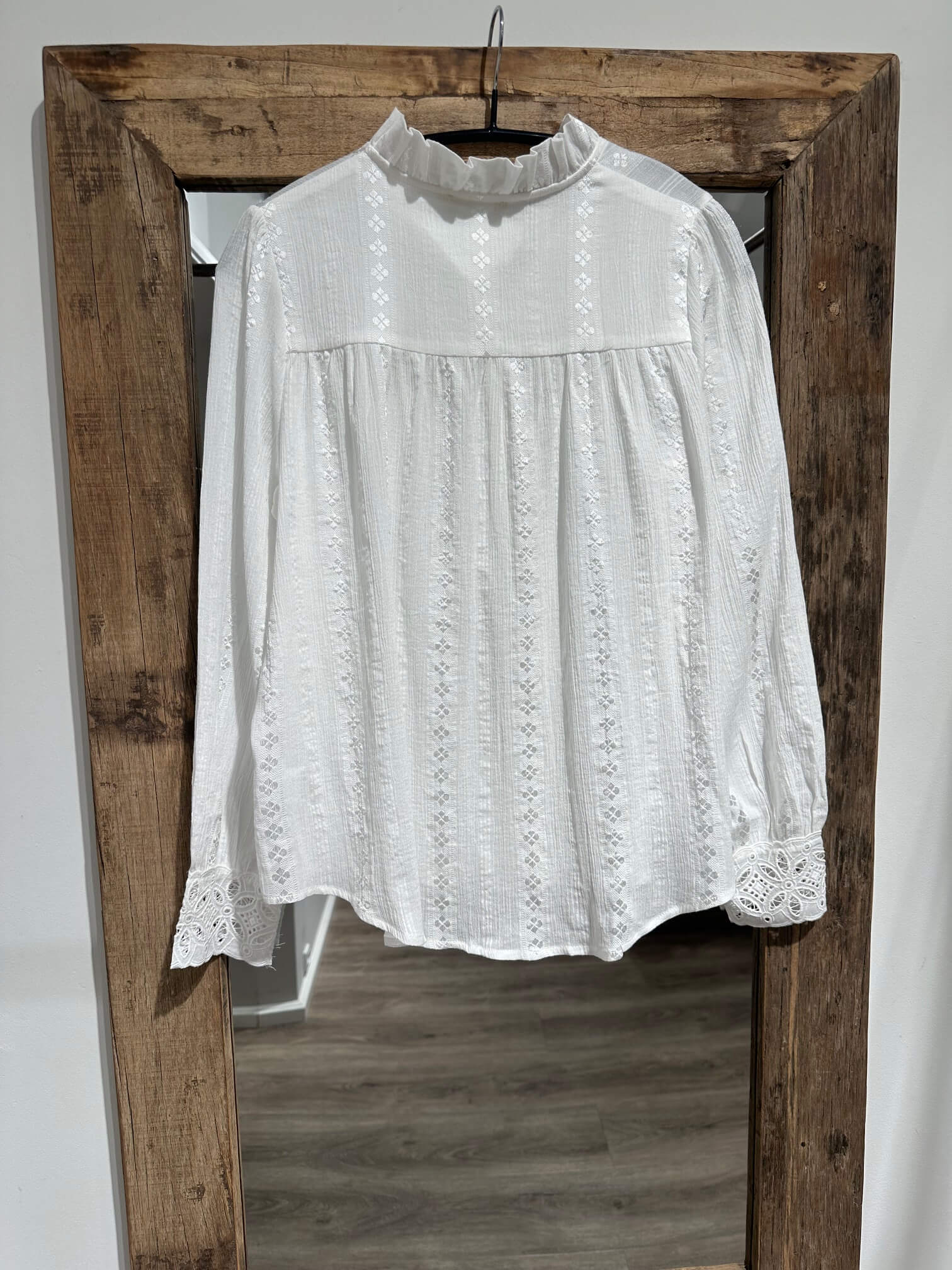 A taste of Fleurie Ally skjortebluse - hvid