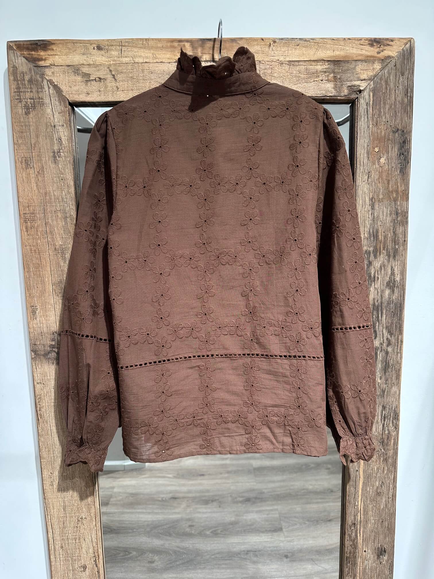 A taste of Fleurie Cilia skjorte - brun