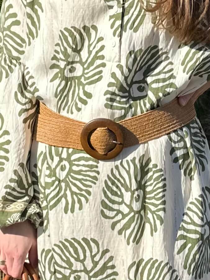 A taste of Fleurie siv bælte - mørk sand