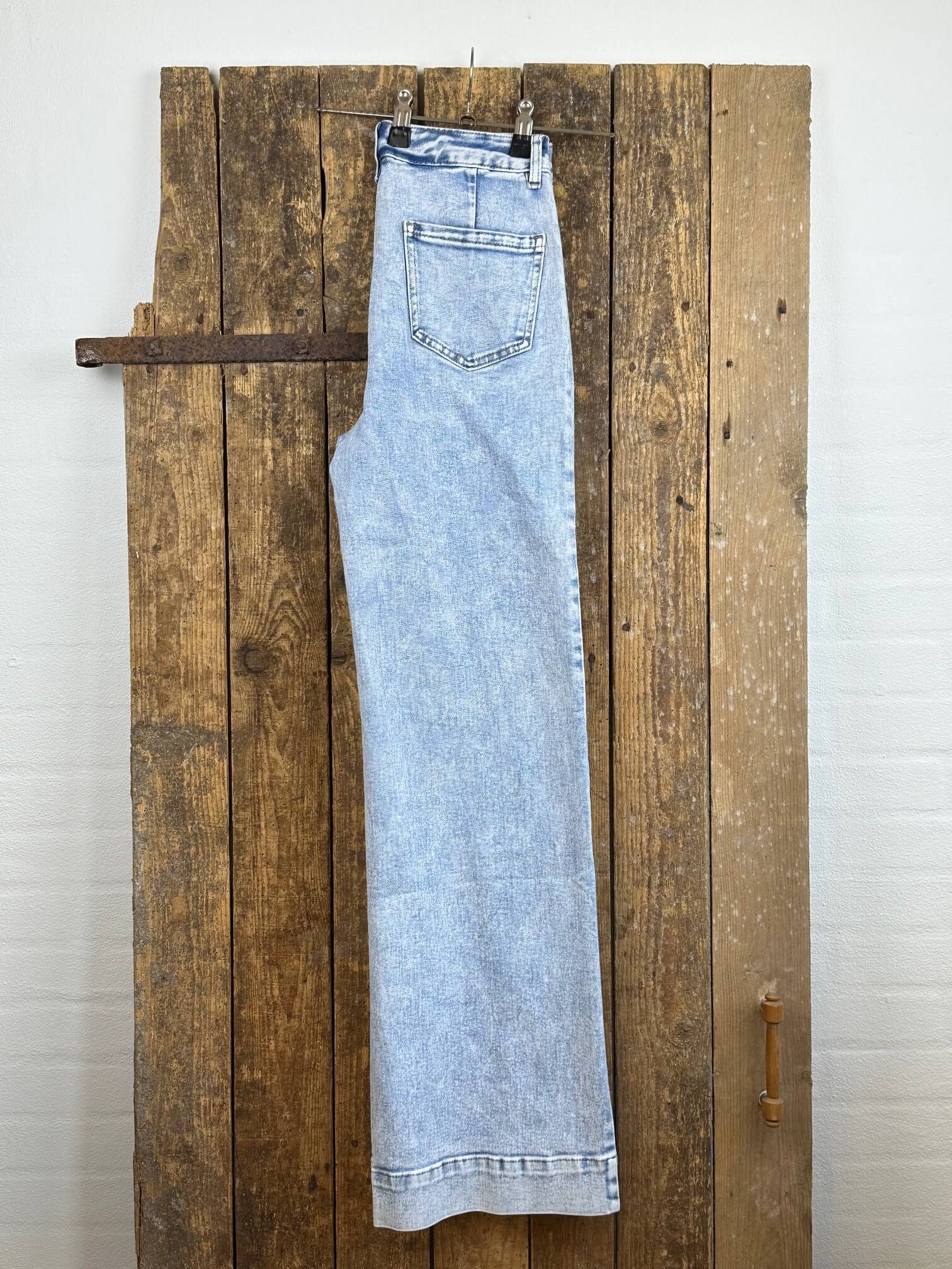 Delux Skagen jeans m. forlommer - lys denim