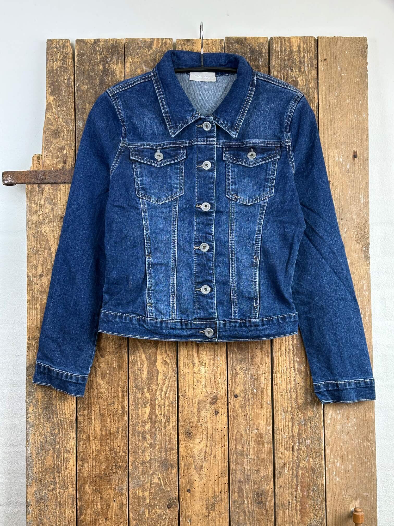 Delux Skagen denim jakke - medium blue