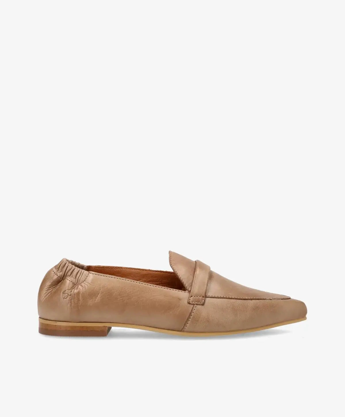 ShoeDesign Lucy skind loafer - taupe ShoeDesign Lucy skind loafer - taupe