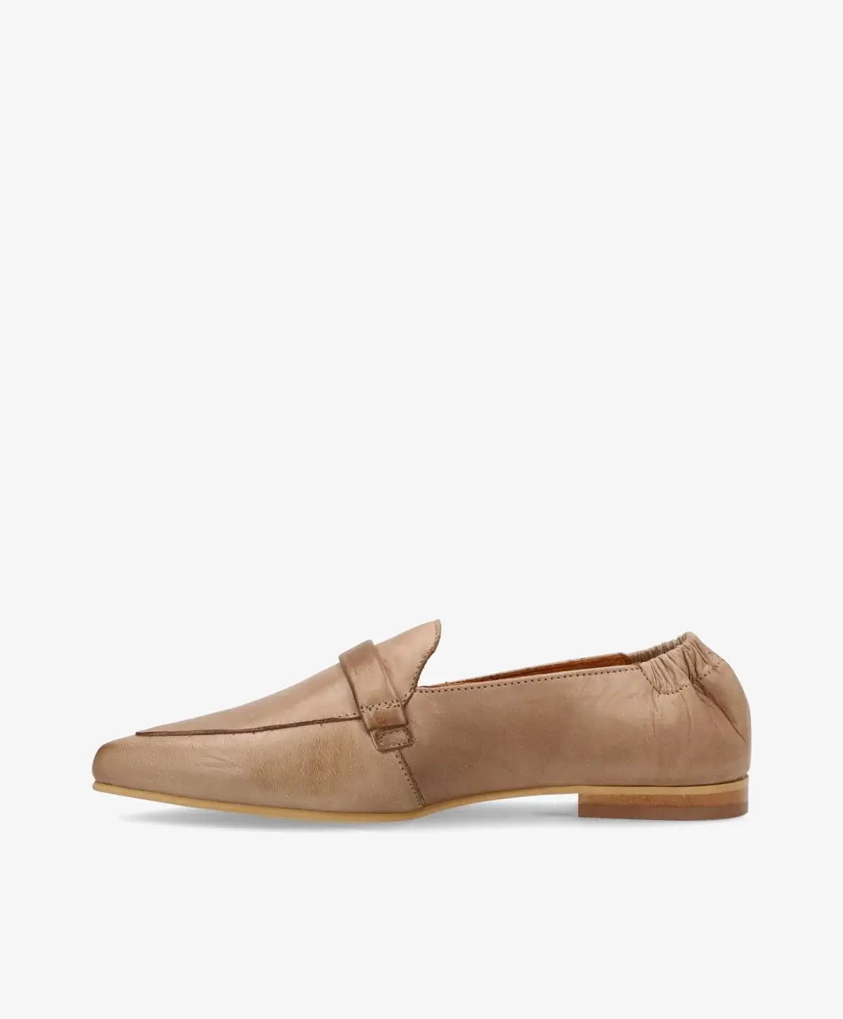 ShoeDesign Lucy skind loafer - taupe