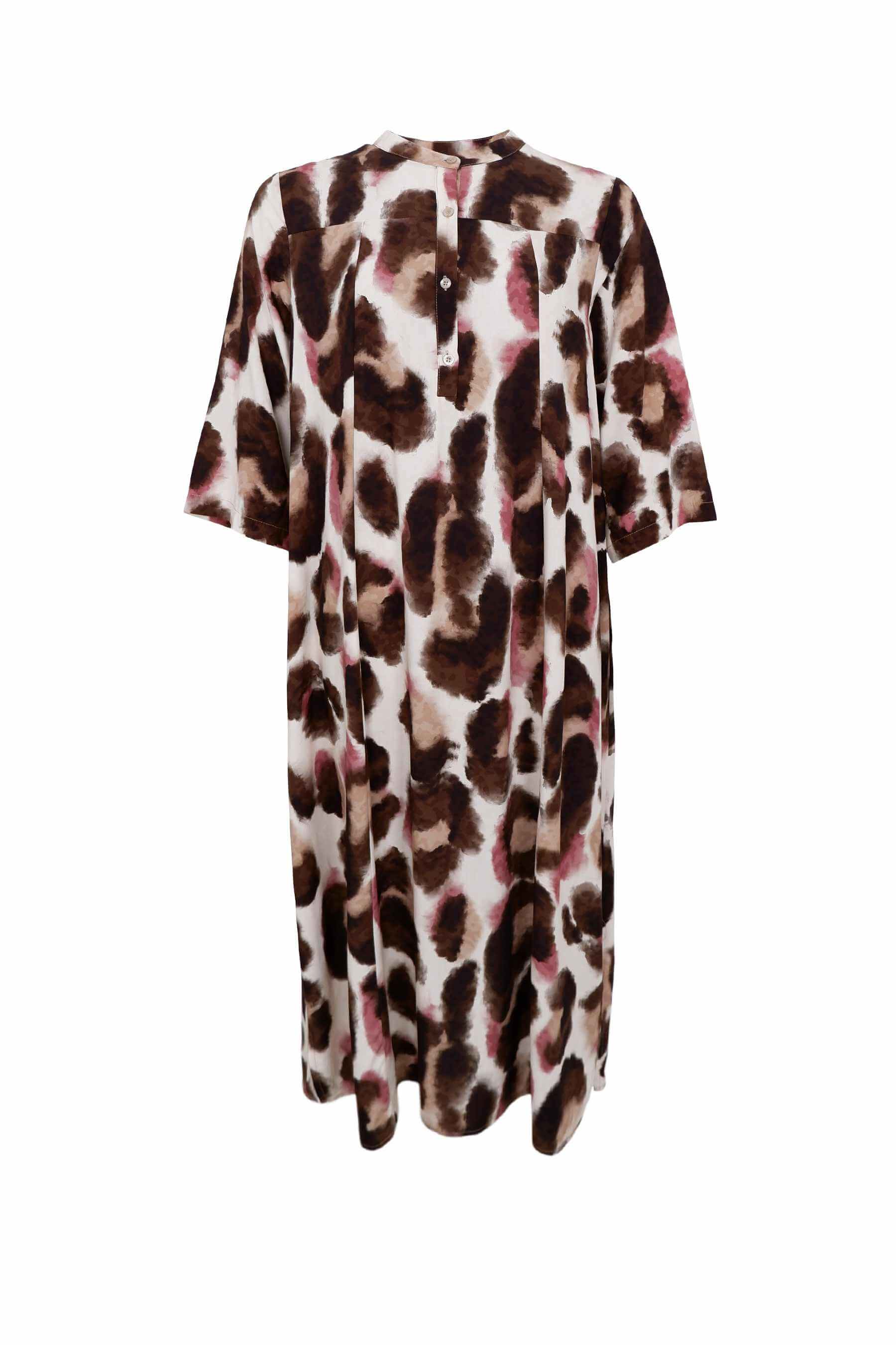 Black Colour Kenna viscose kjole