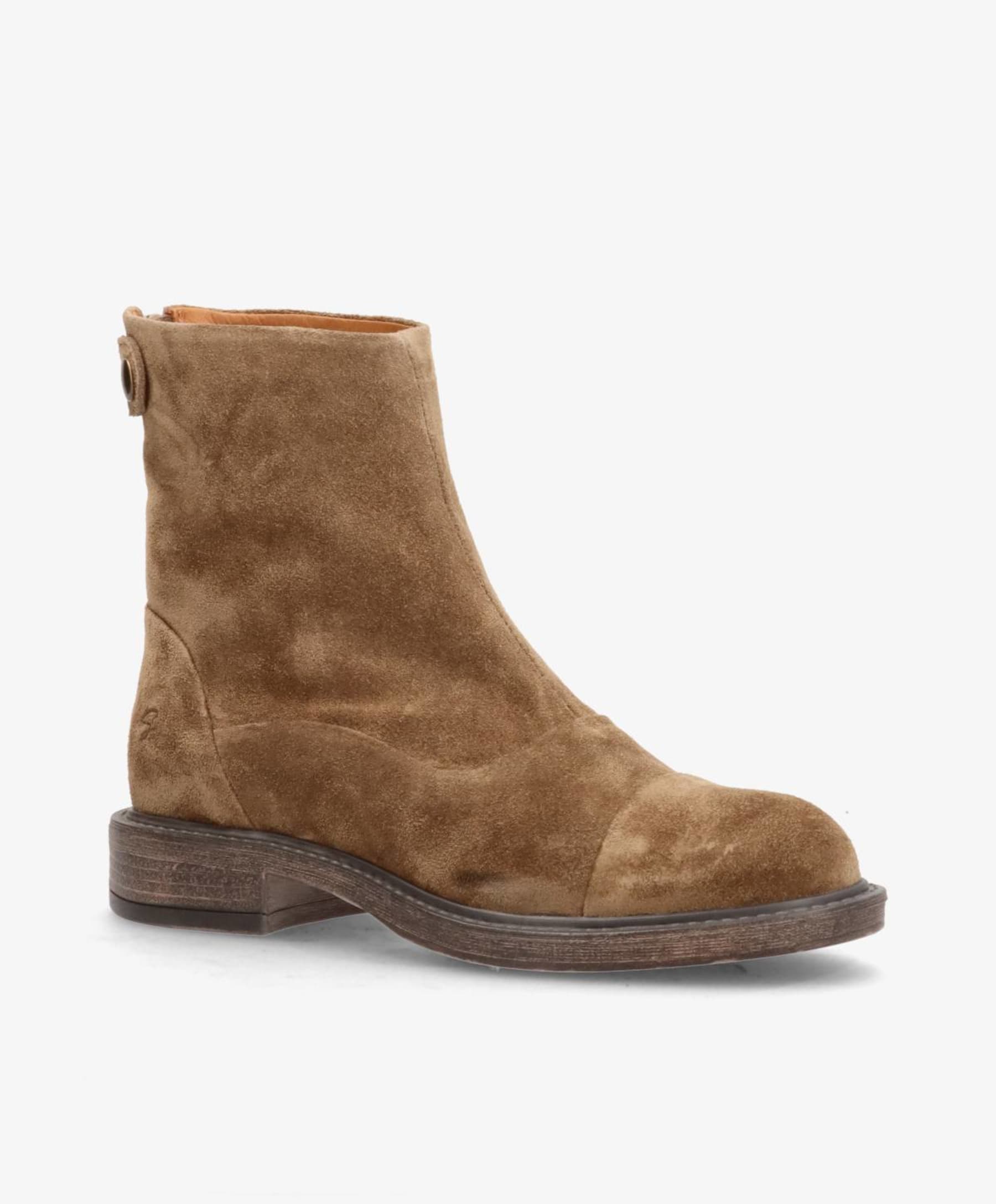 ShoeDesign Dahlia ruskindsstøvle - taupe