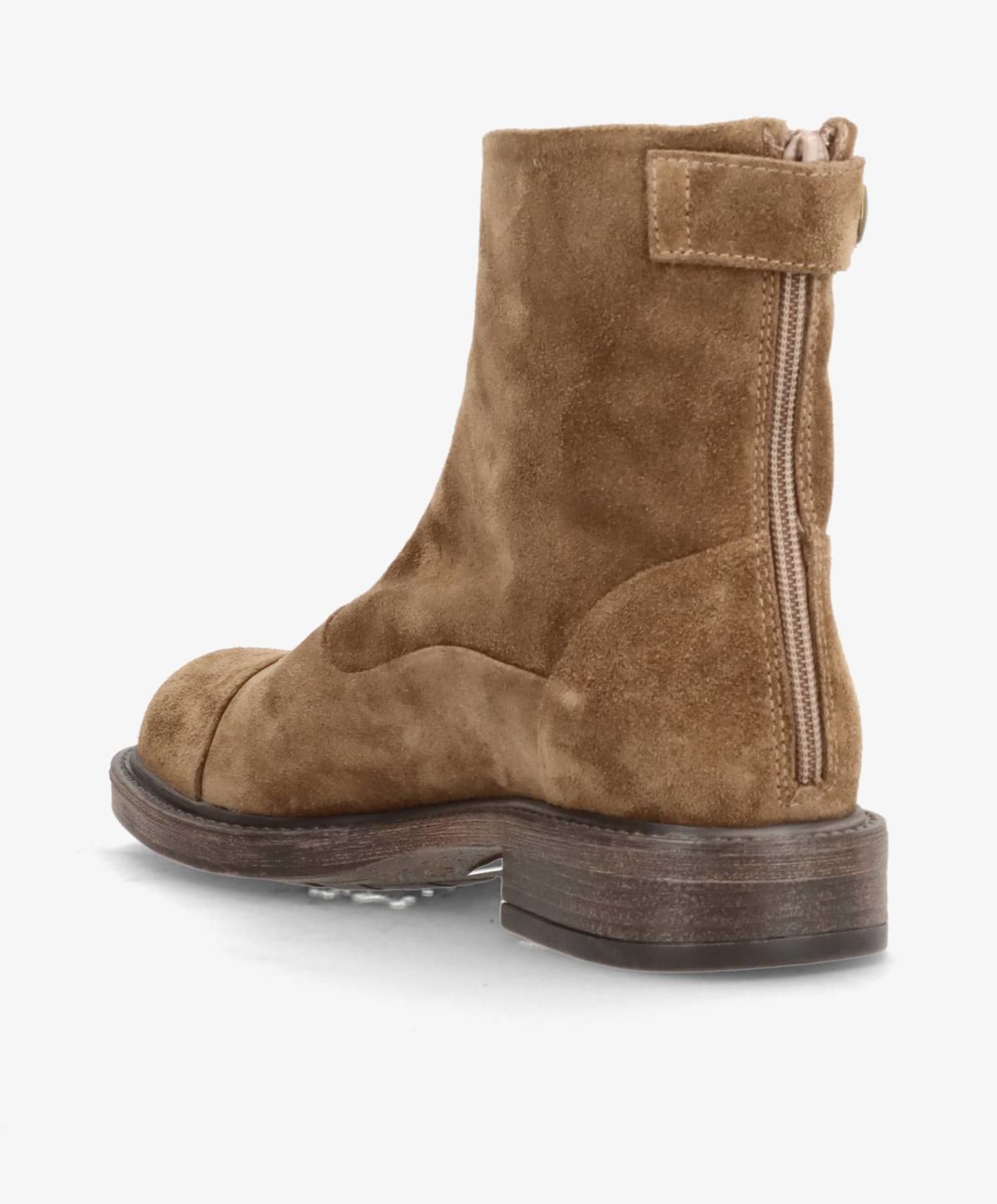 ShoeDesign Dahlia ruskindsstøvle - taupe