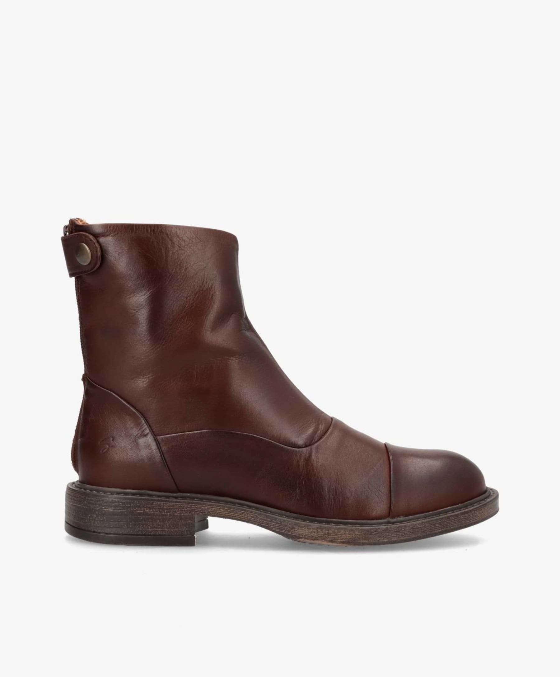 ShoeDesign Dahlia skindstøvle - mørkebrun