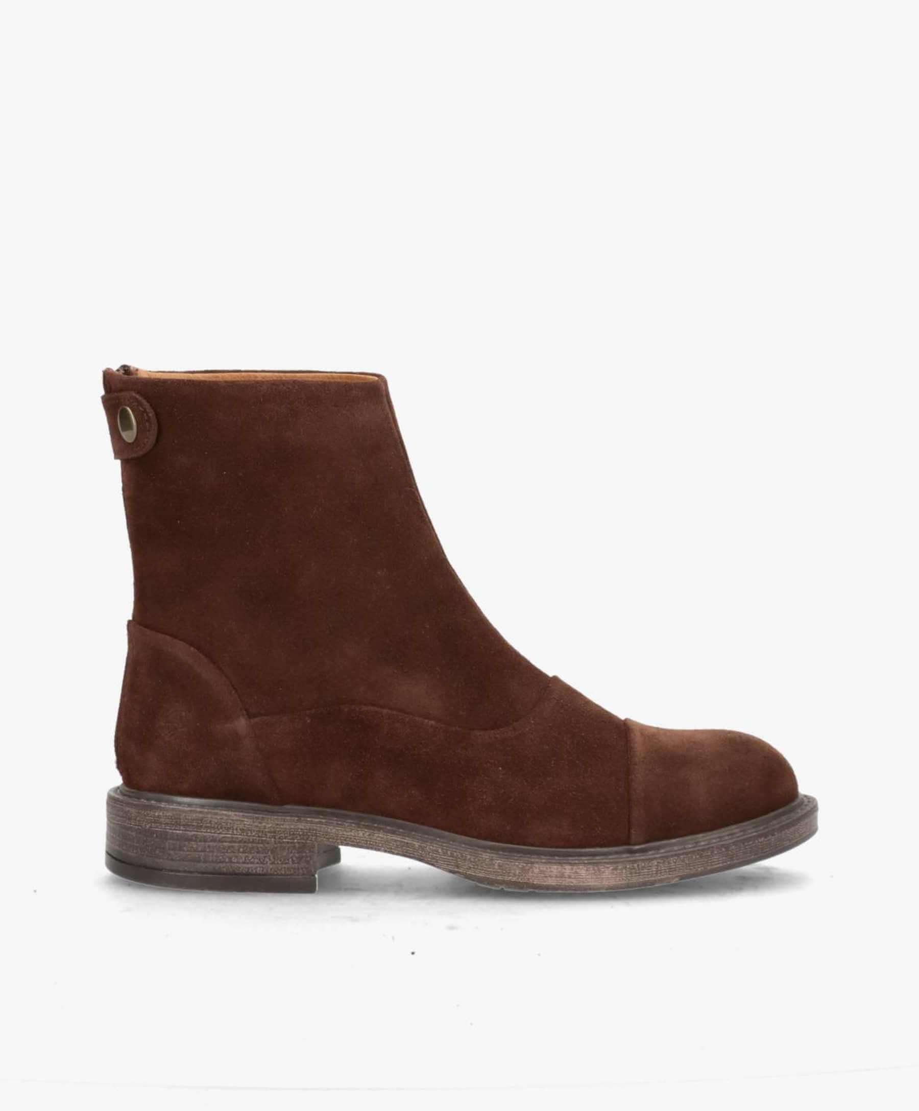 ShoeDesign Dahlia ruskindsstøvle - mørkebrun