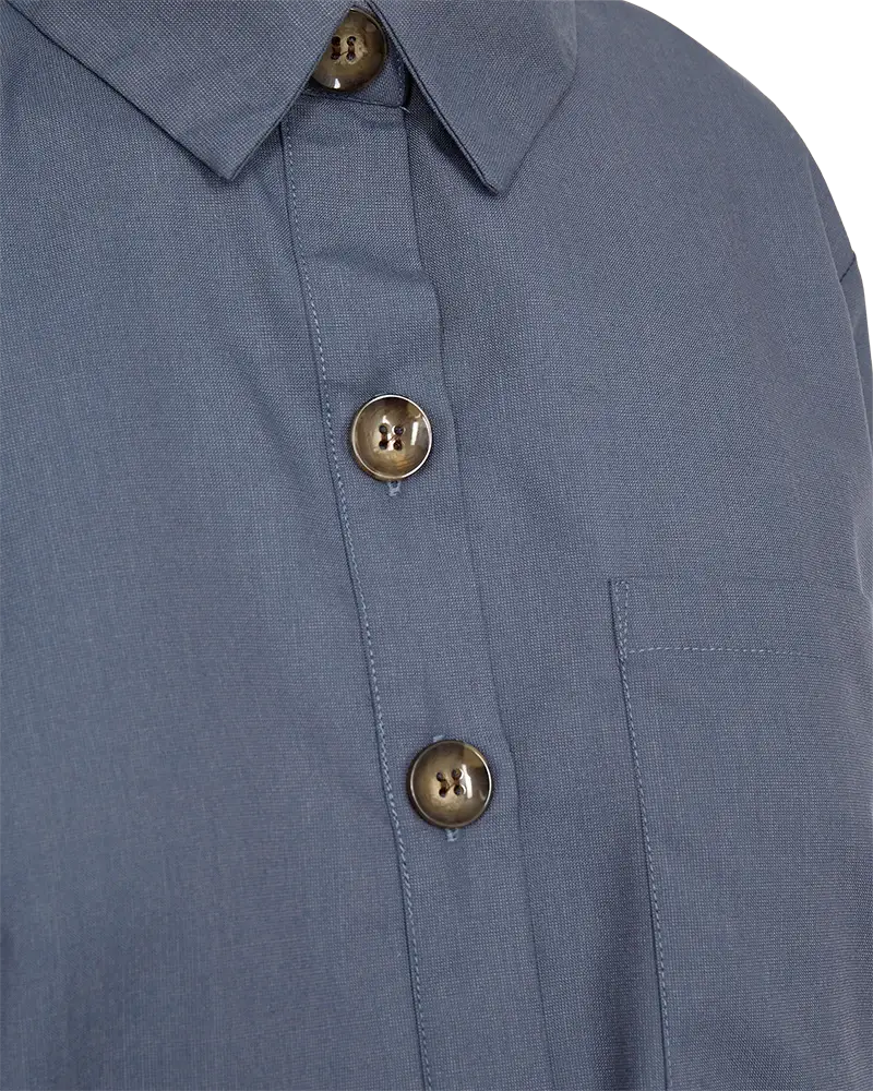 Freequent Flynn skjorte - blå (vintage indigo)