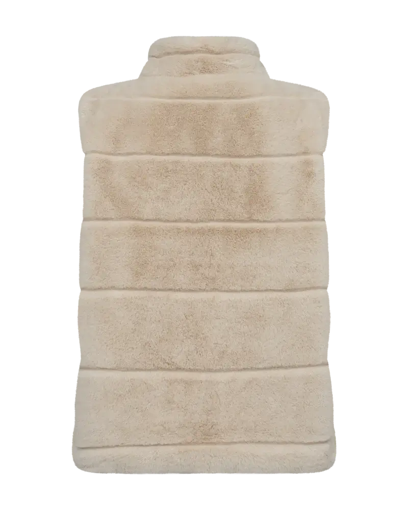 Freequent foxy vest - beige