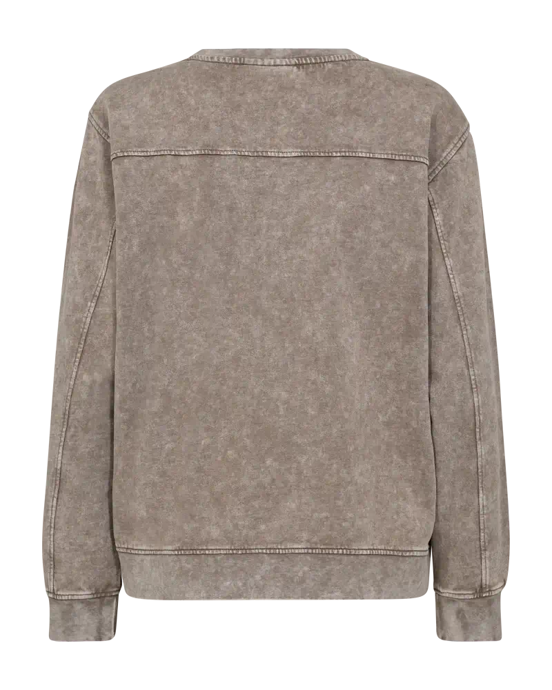 Freequent pullover / sweatshirt - taupe