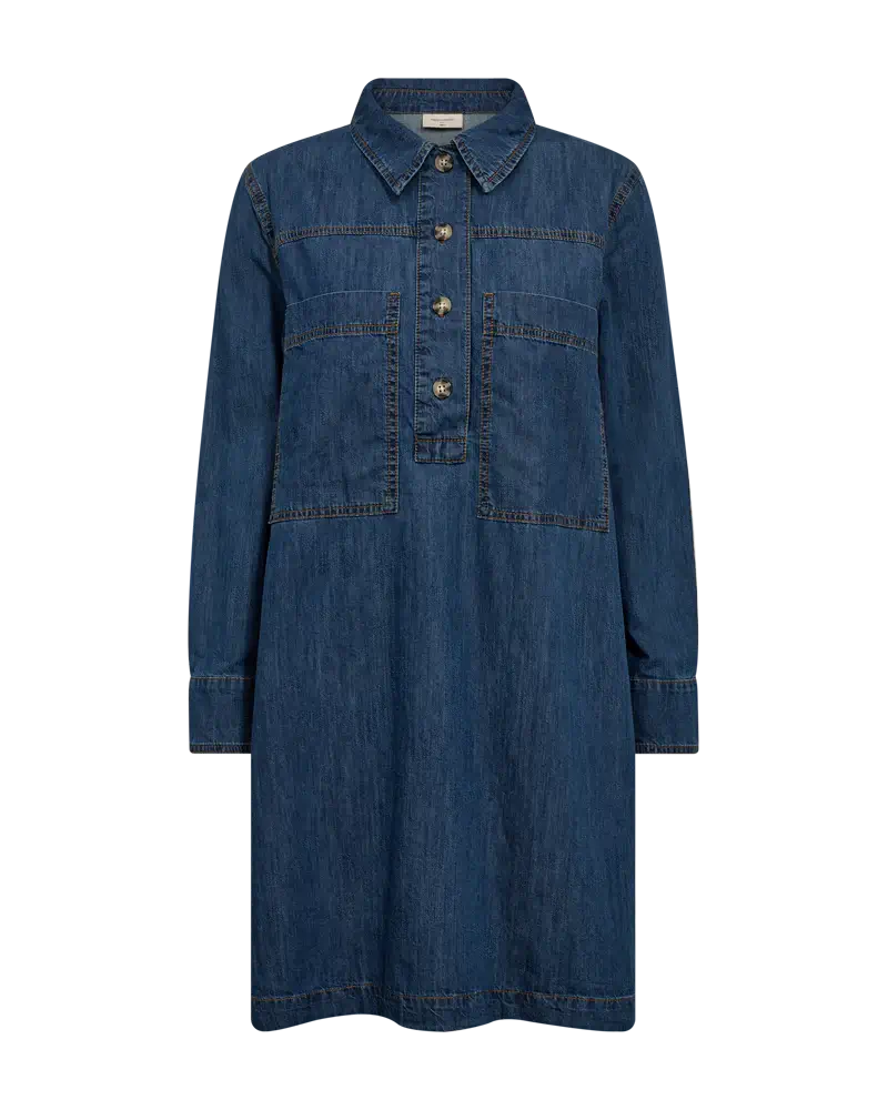 Freequent denim kjole