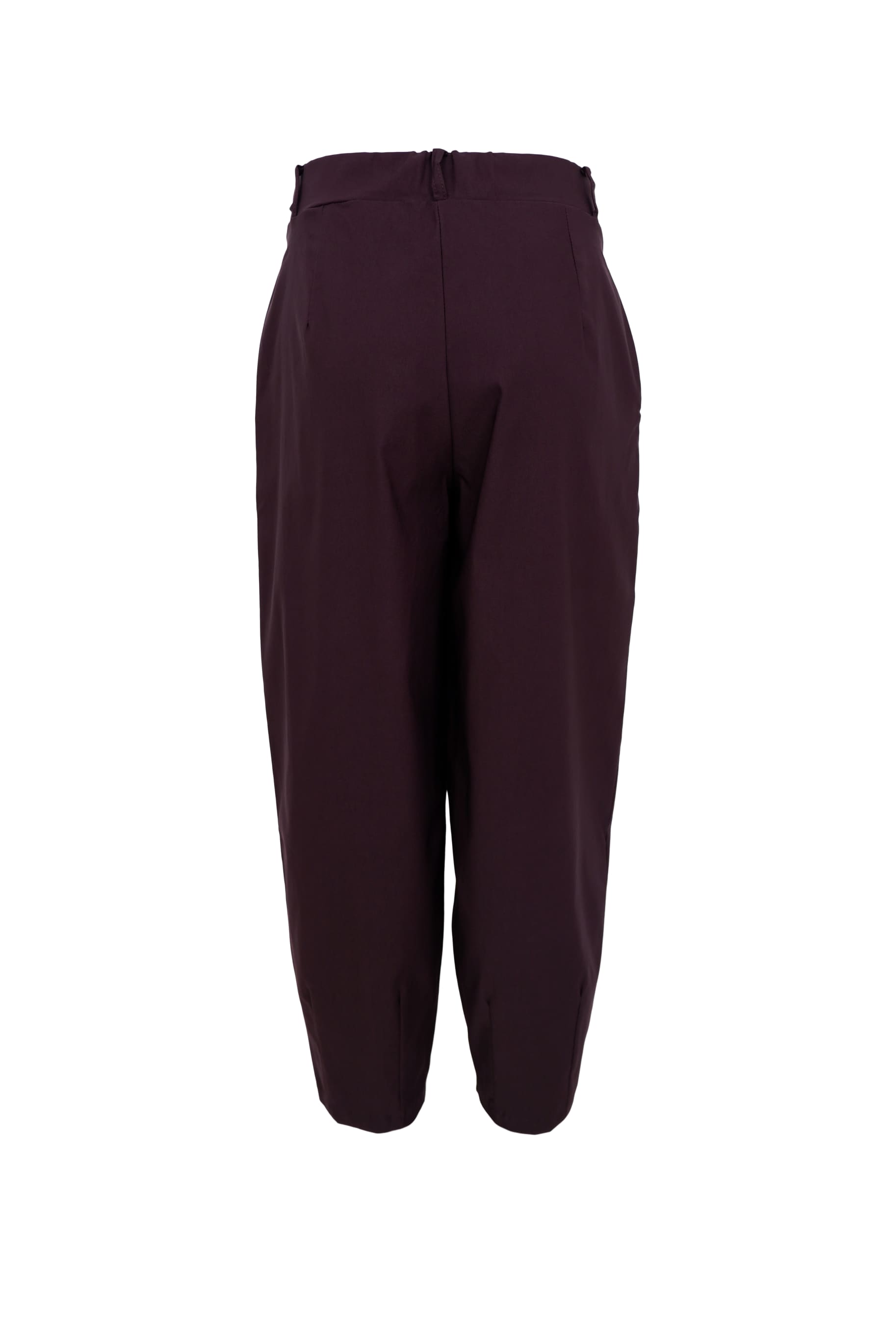 Black Colour Beverly barrel bukser - black coffee (mørkebrun)