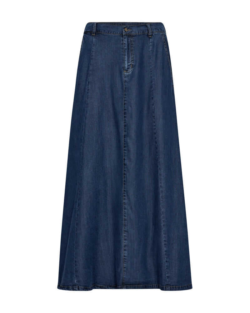 Freequent nederdel - denim look