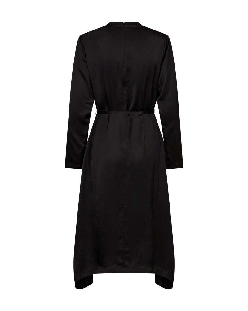 Freequent Bali satinkjole - sort