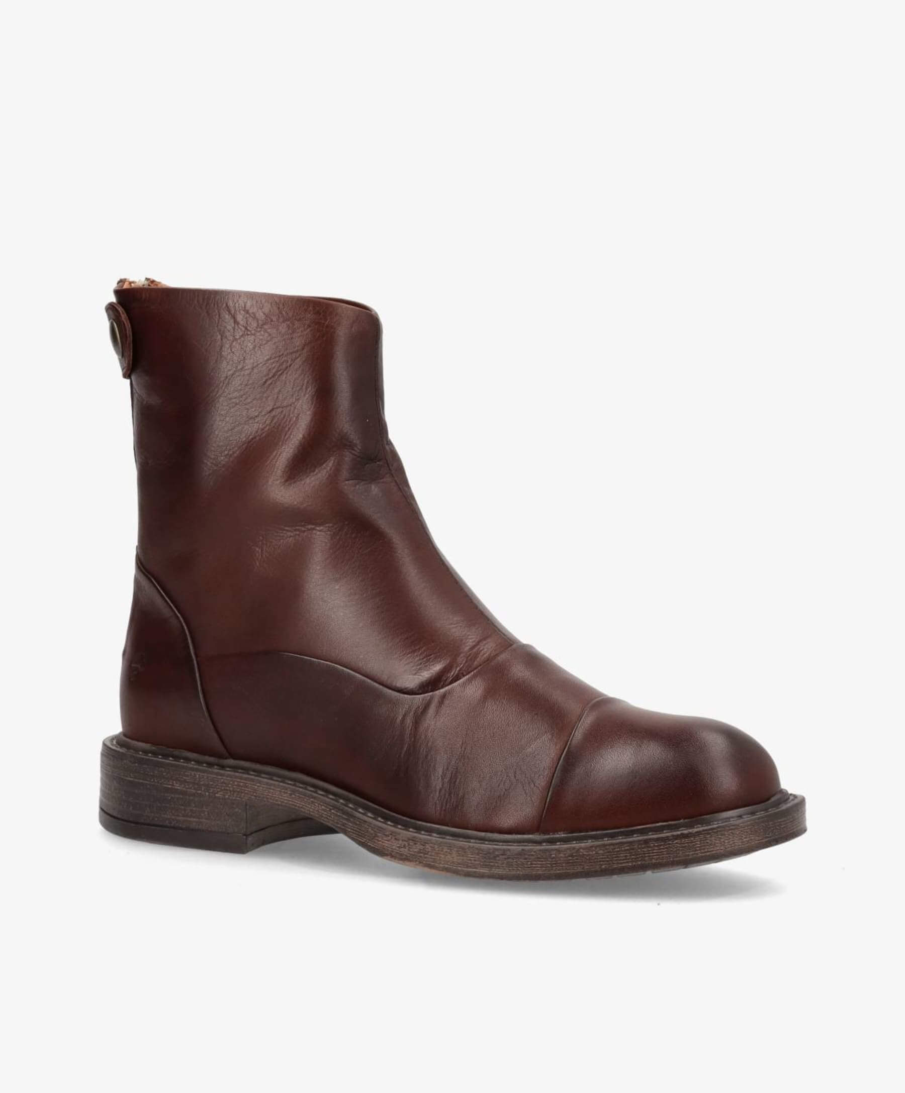 ShoeDesign Dahlia skindstøvle - mørkebrun