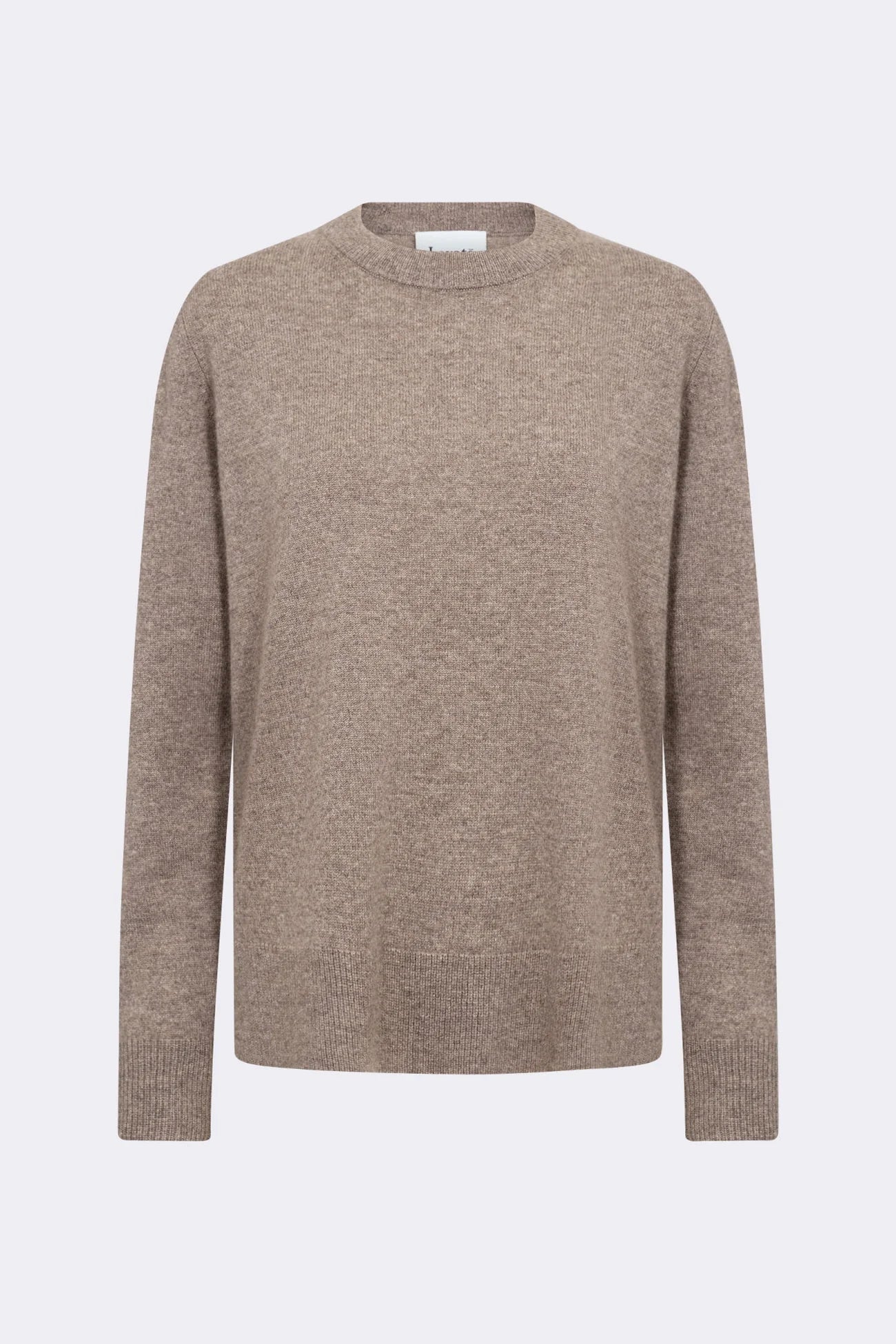 Leveté Room cashmere strik - mørk sand