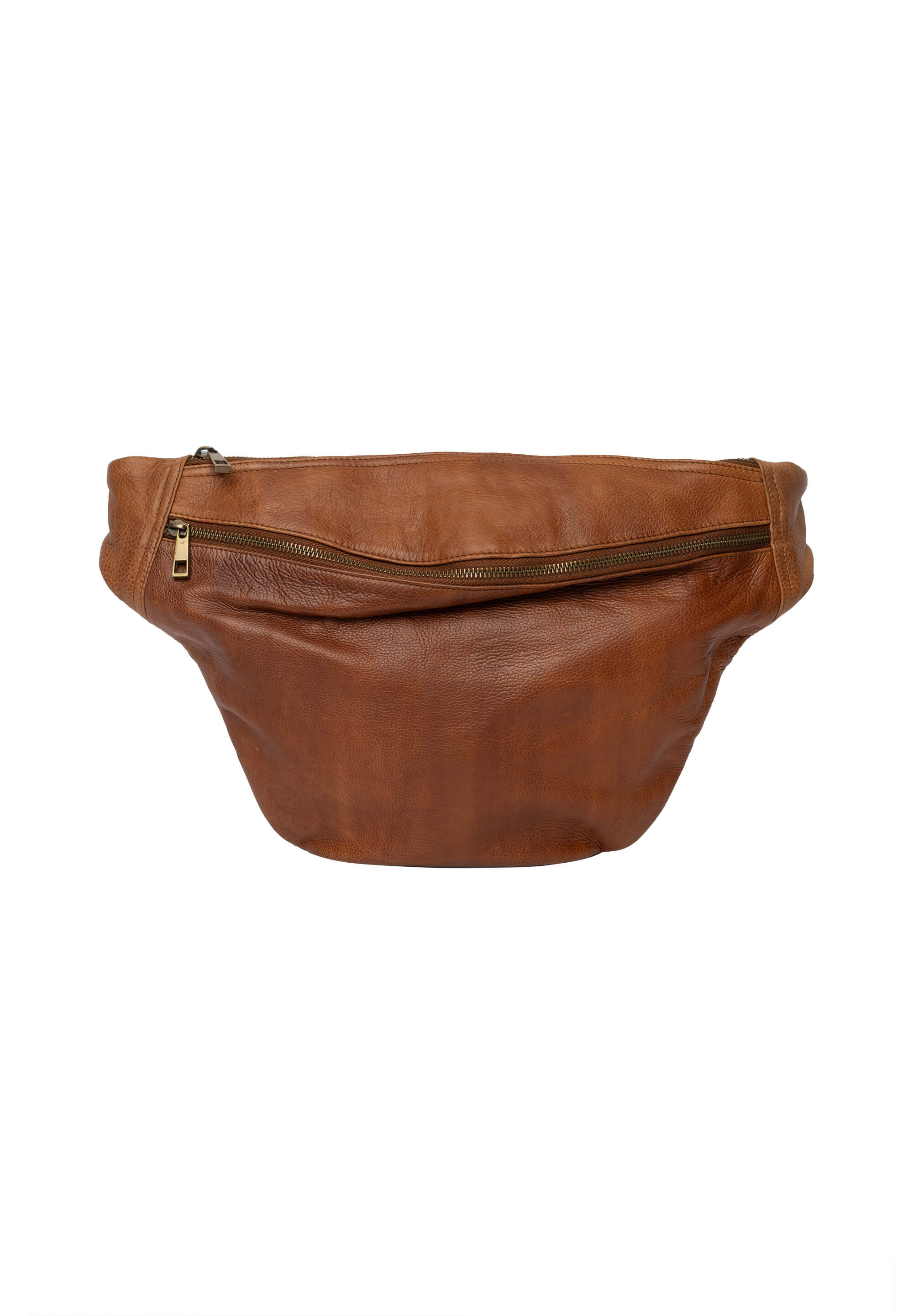 Re:Designed stor Merla skind bumbag - walnut