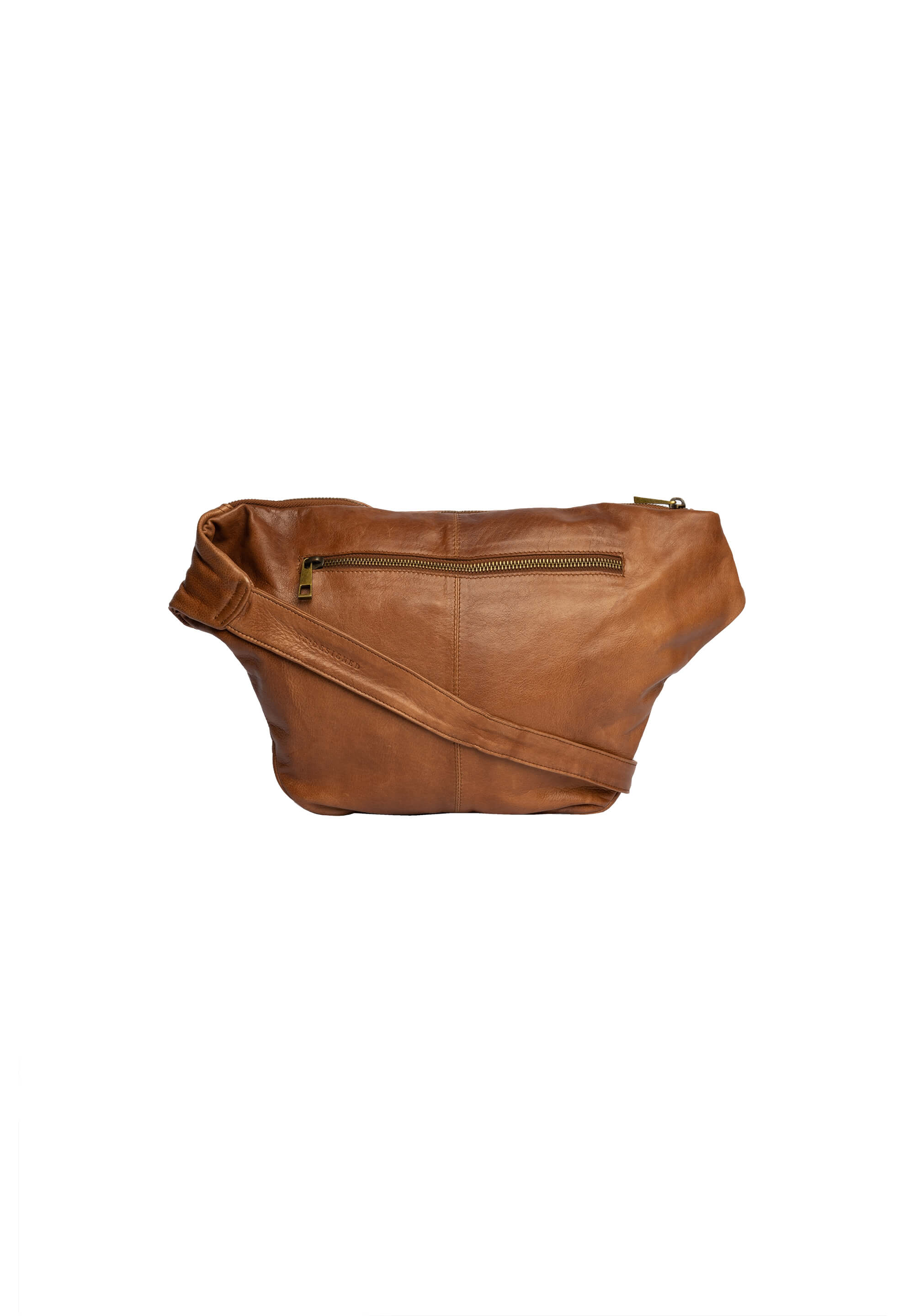 Re:Designed stor Merla skind bumbag - walnut