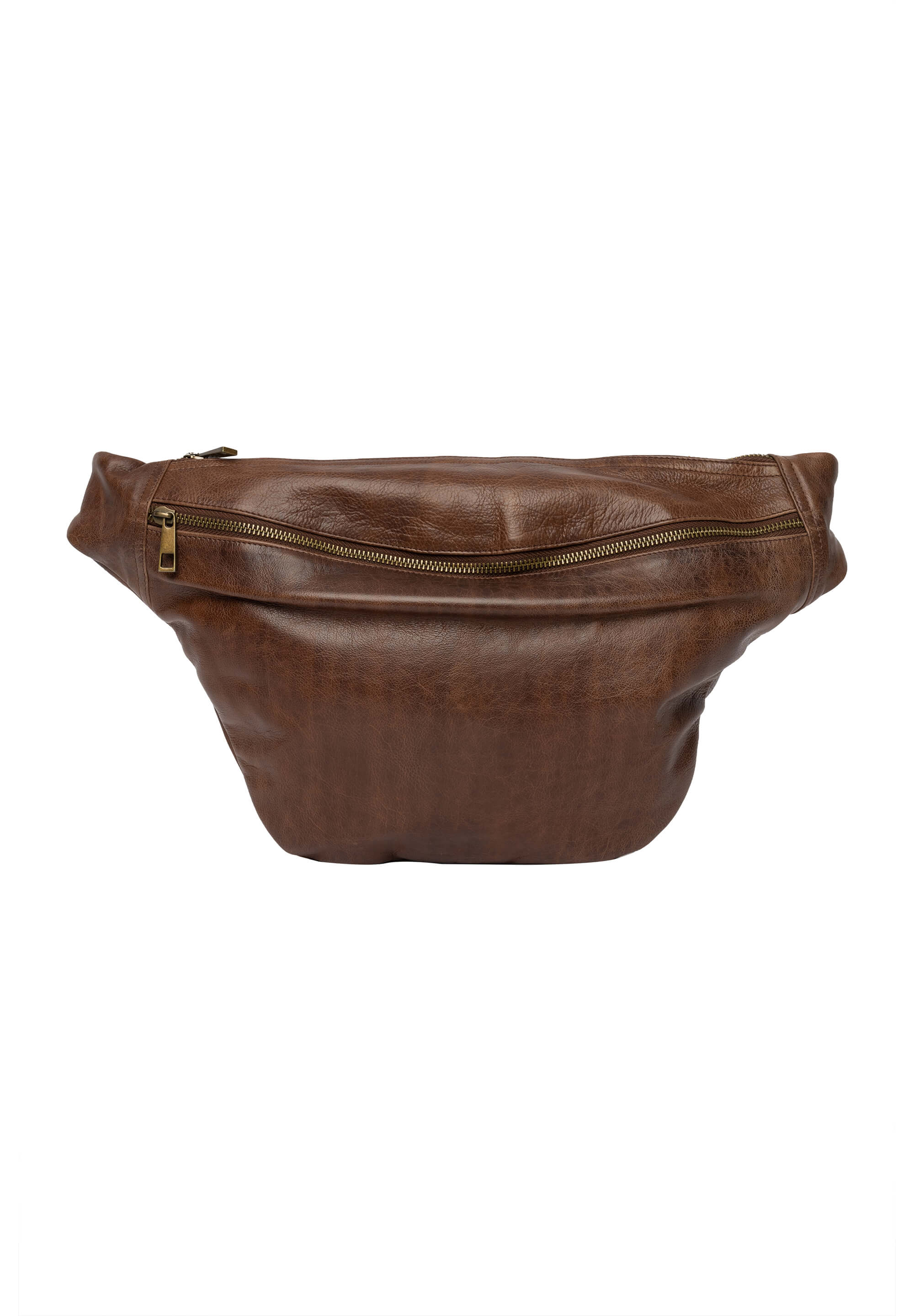 Re:Designed stor Merla skind bumbag - woodsmoke