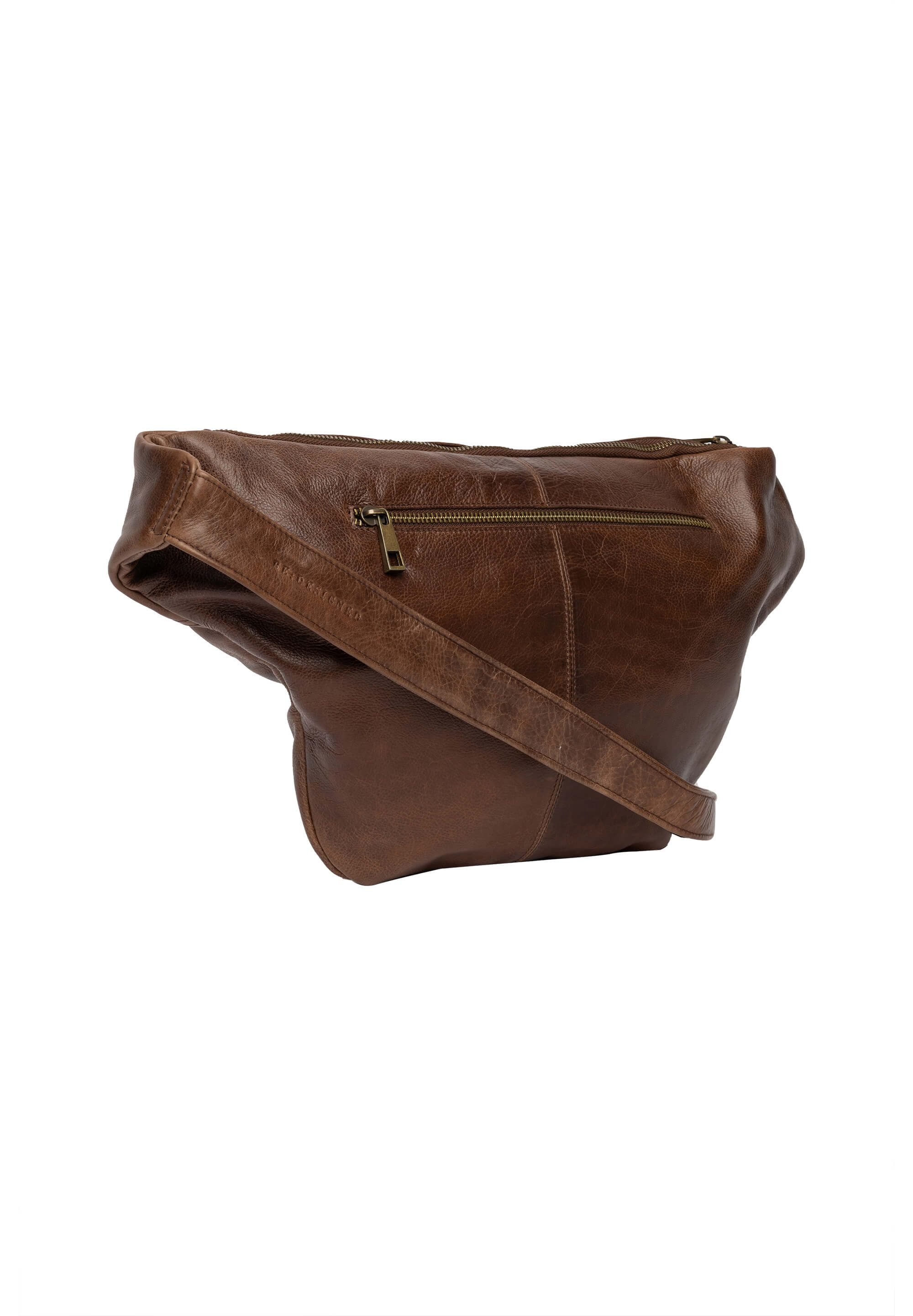 Re:Designed stor Merla skind bumbag - woodsmoke