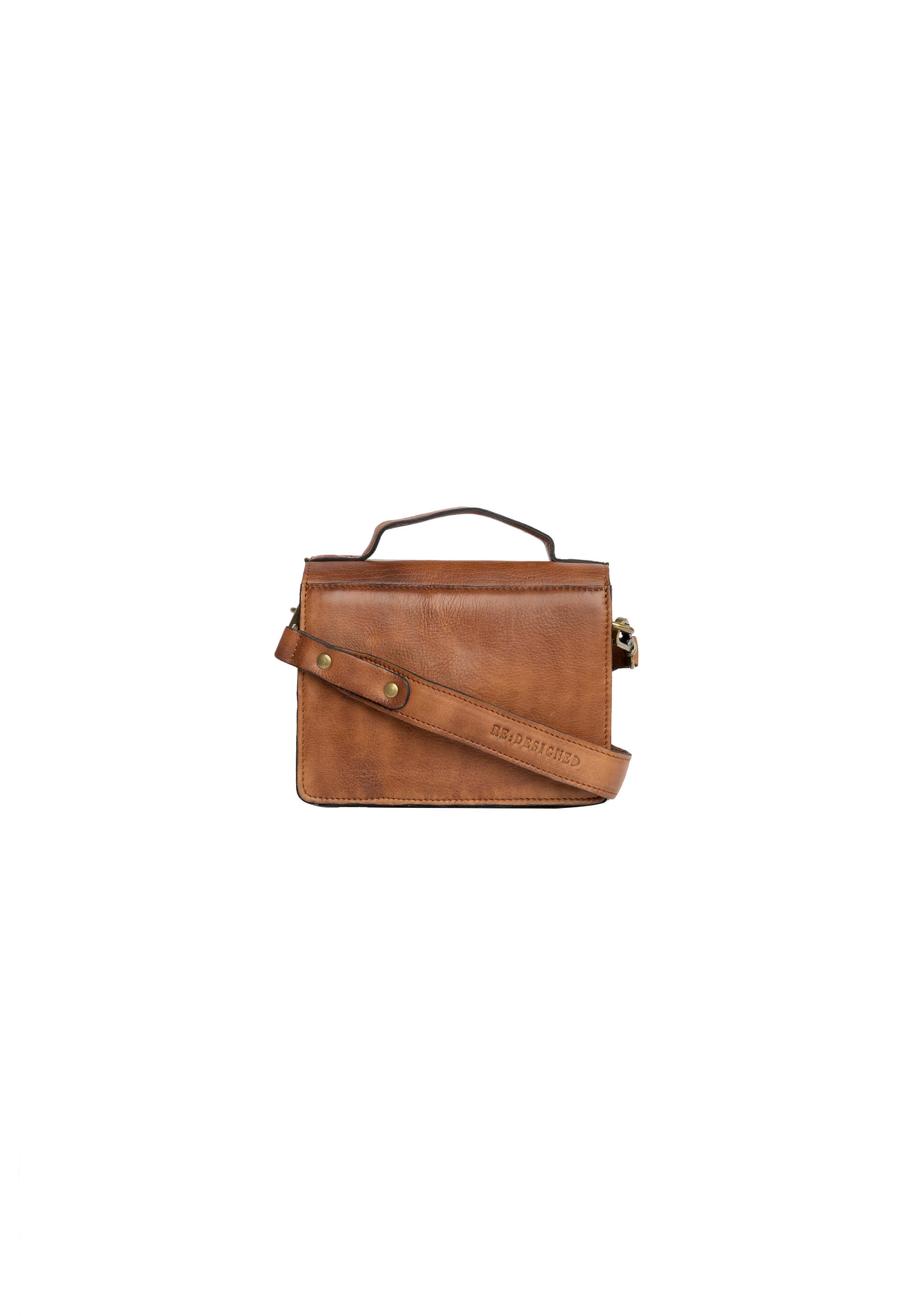 Re:Designed Alba Small skindtaske - walnut