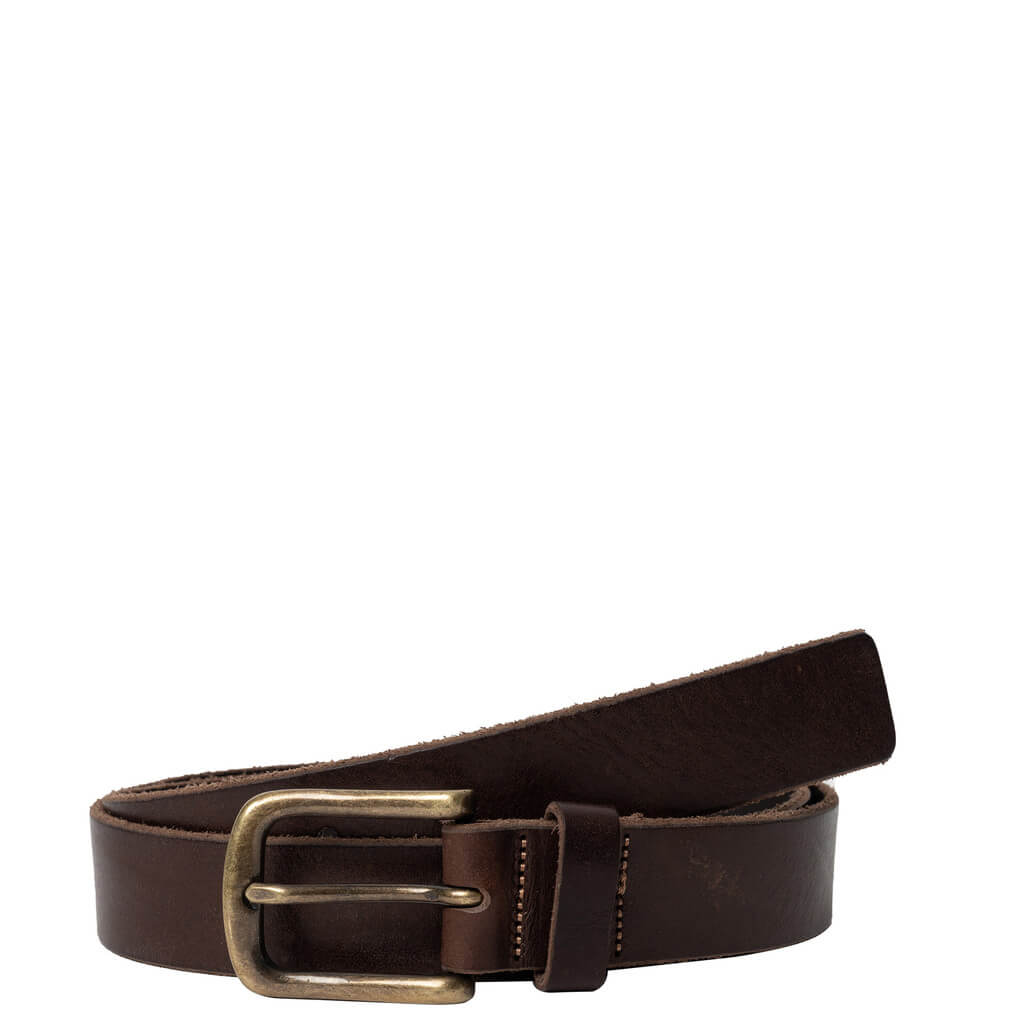 Re:Designed skindbælte Jeanne Bredt - brun
