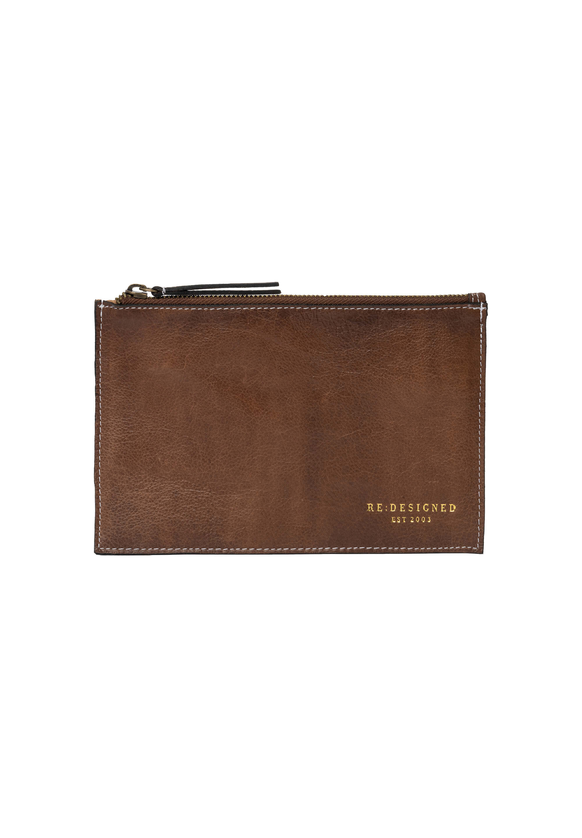 Re:Designed skind pung / clutch - woodsmoke