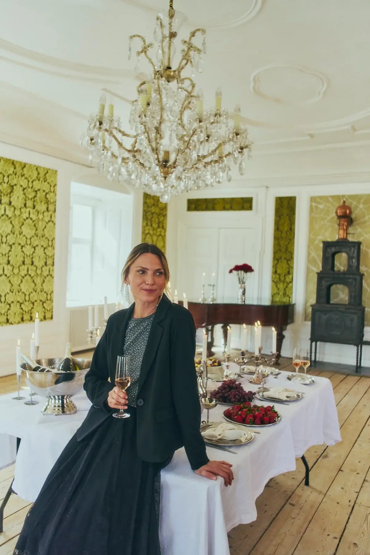 Freequent Nanni blød blazer - sort