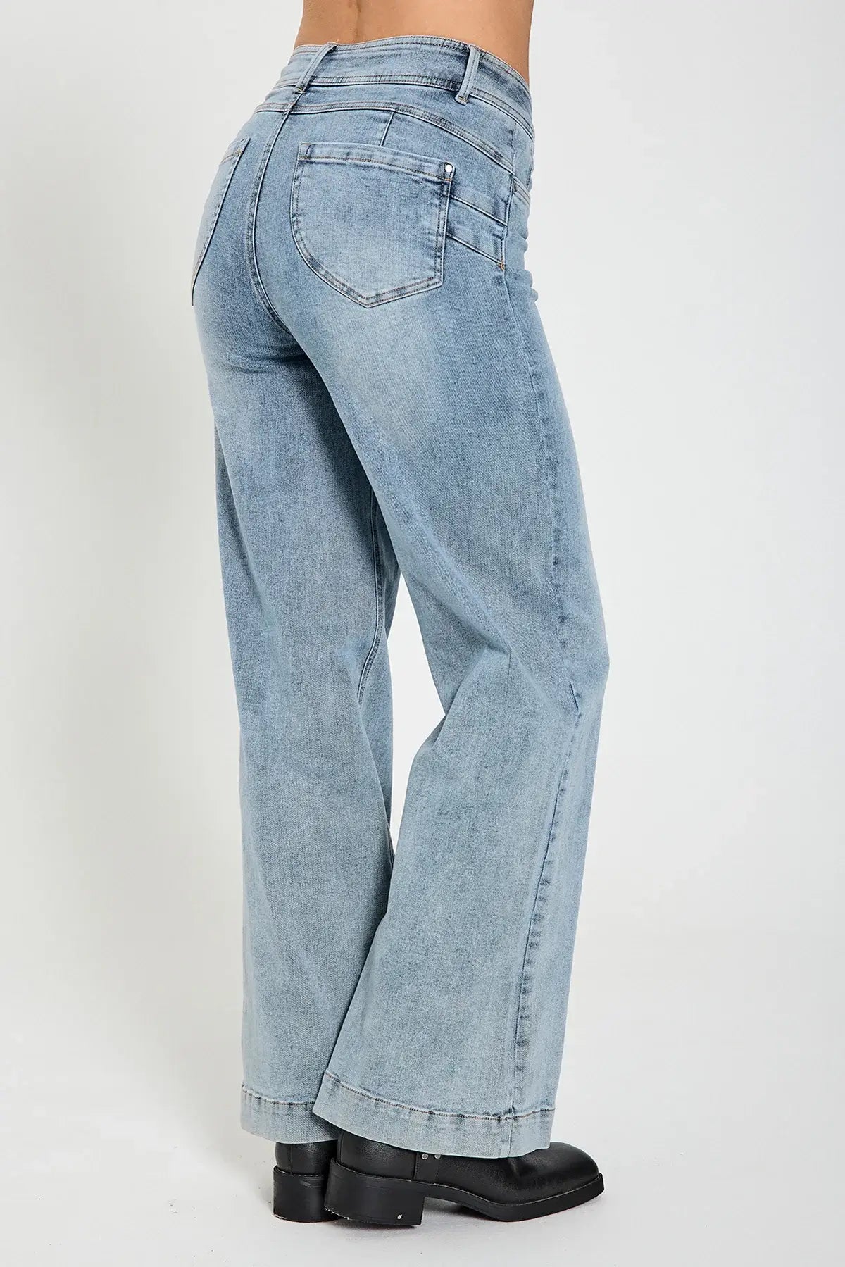 Freequent Lopez lange jeans - lys denim