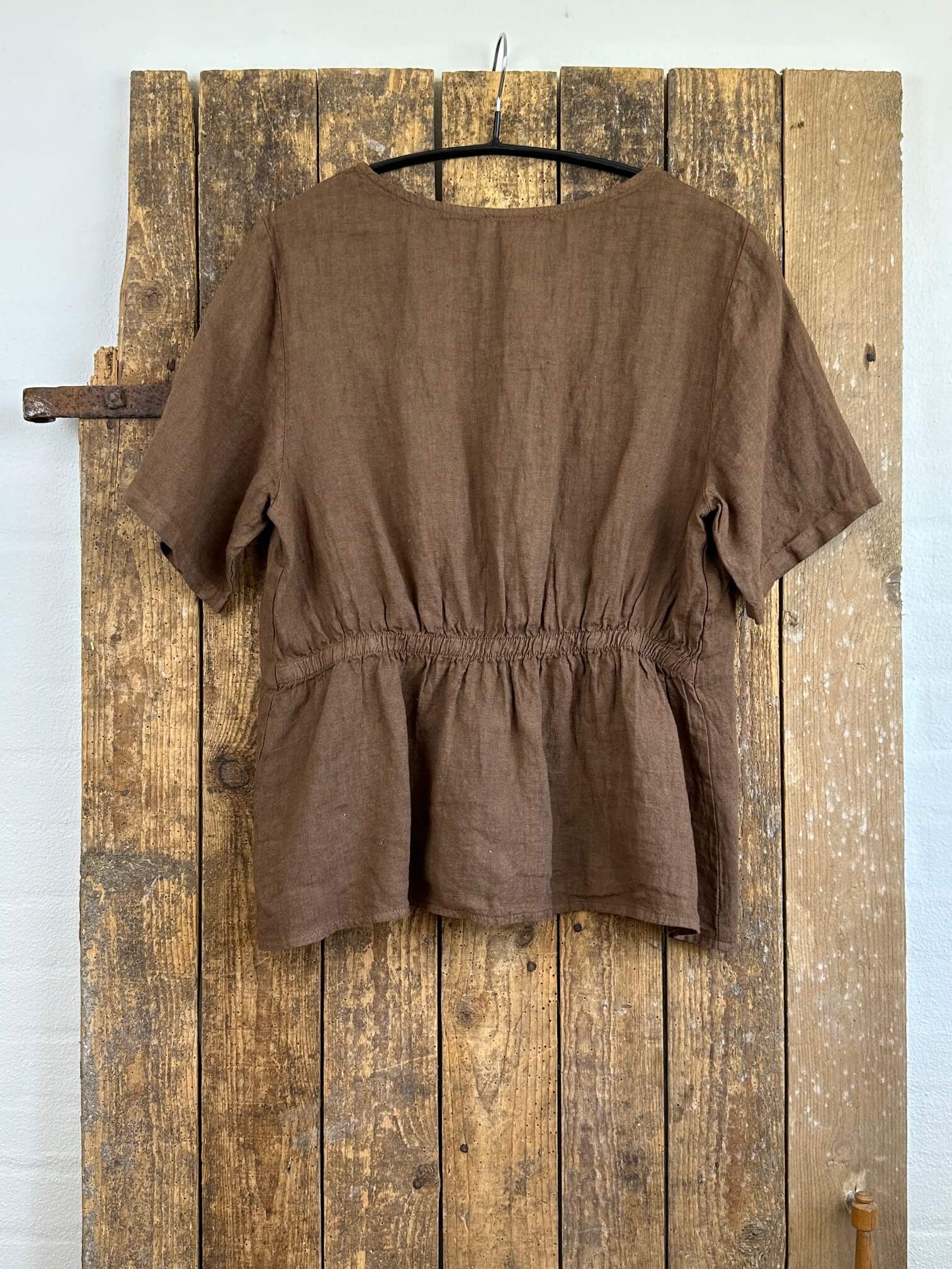 Delux Skagen Kelly hørbluse - coffee