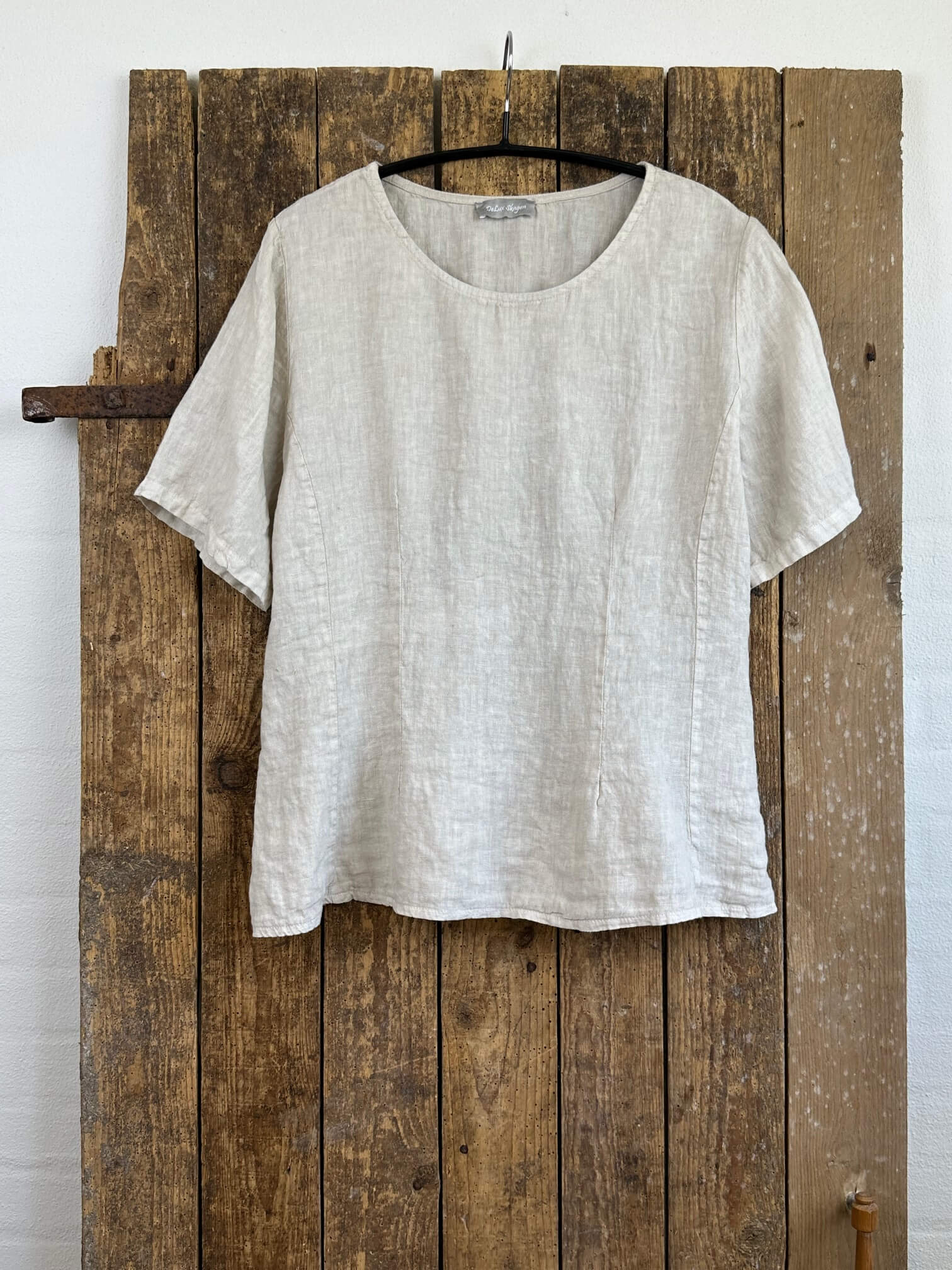 Delux Skagen Kelly hørbluse - sand