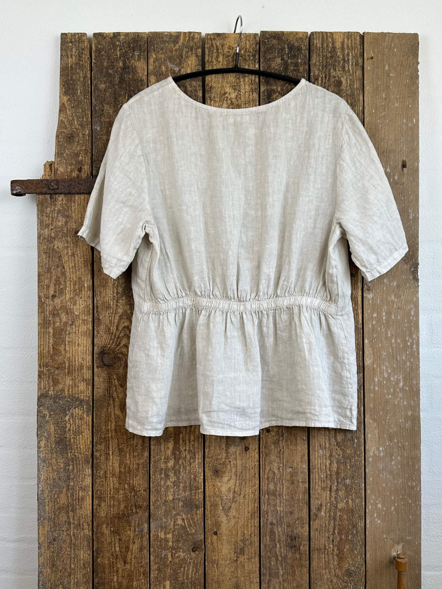 Delux Skagen Kelly hørbluse - sand