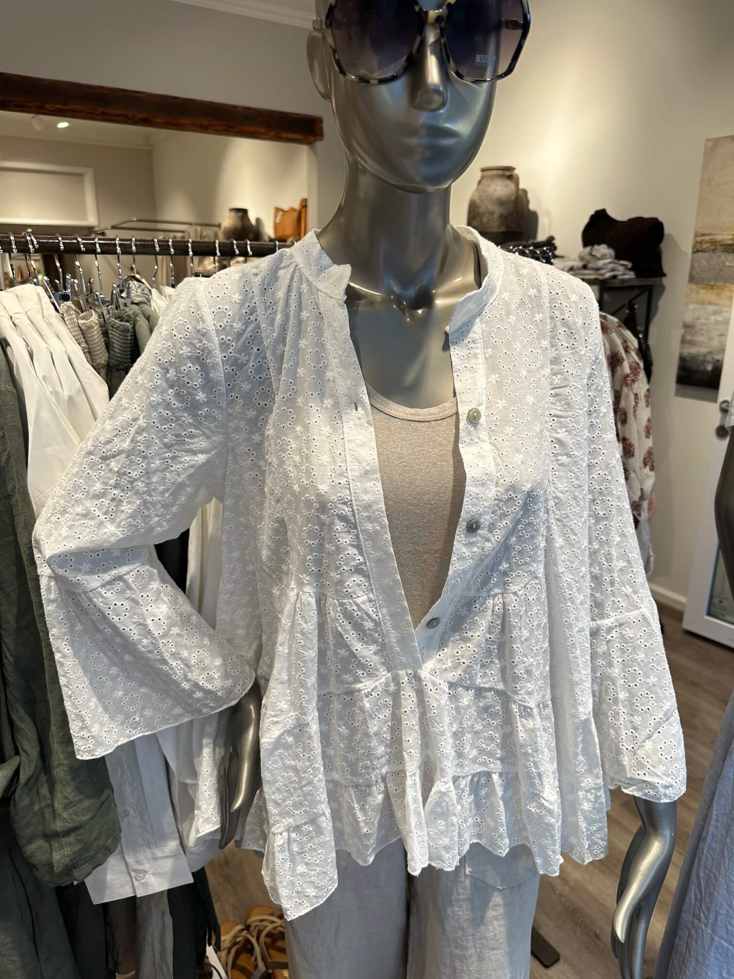 Delux Skagen Sia bluse - hvid