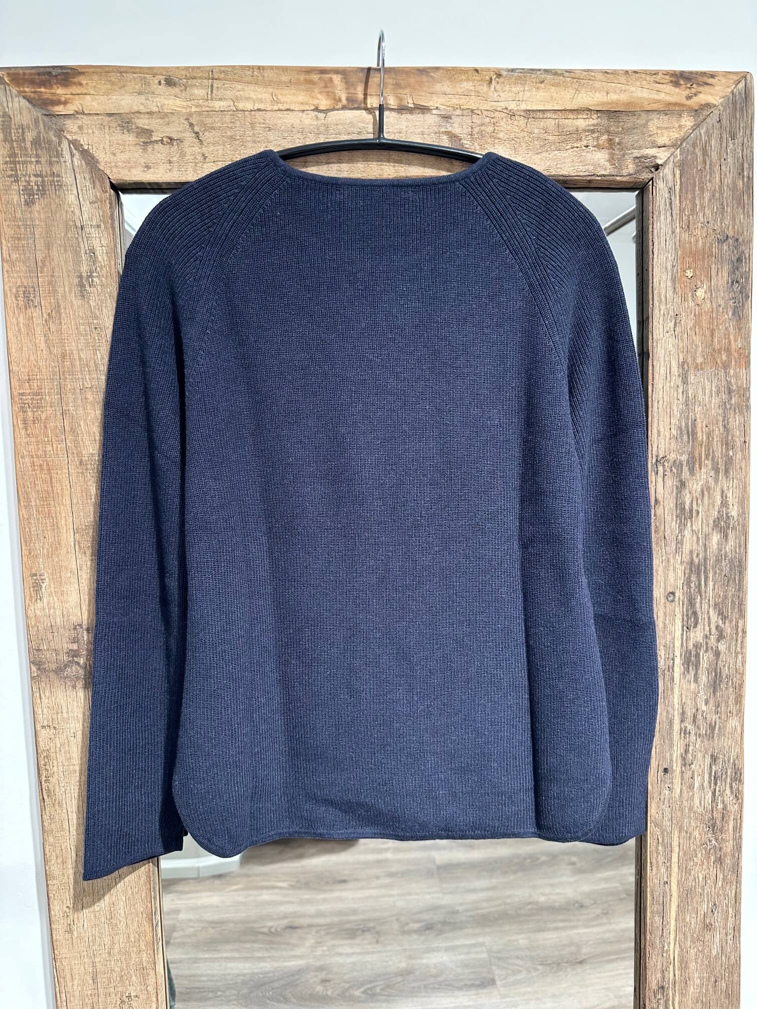 Mansted Nectarine 100% bomuldsstrik - navy