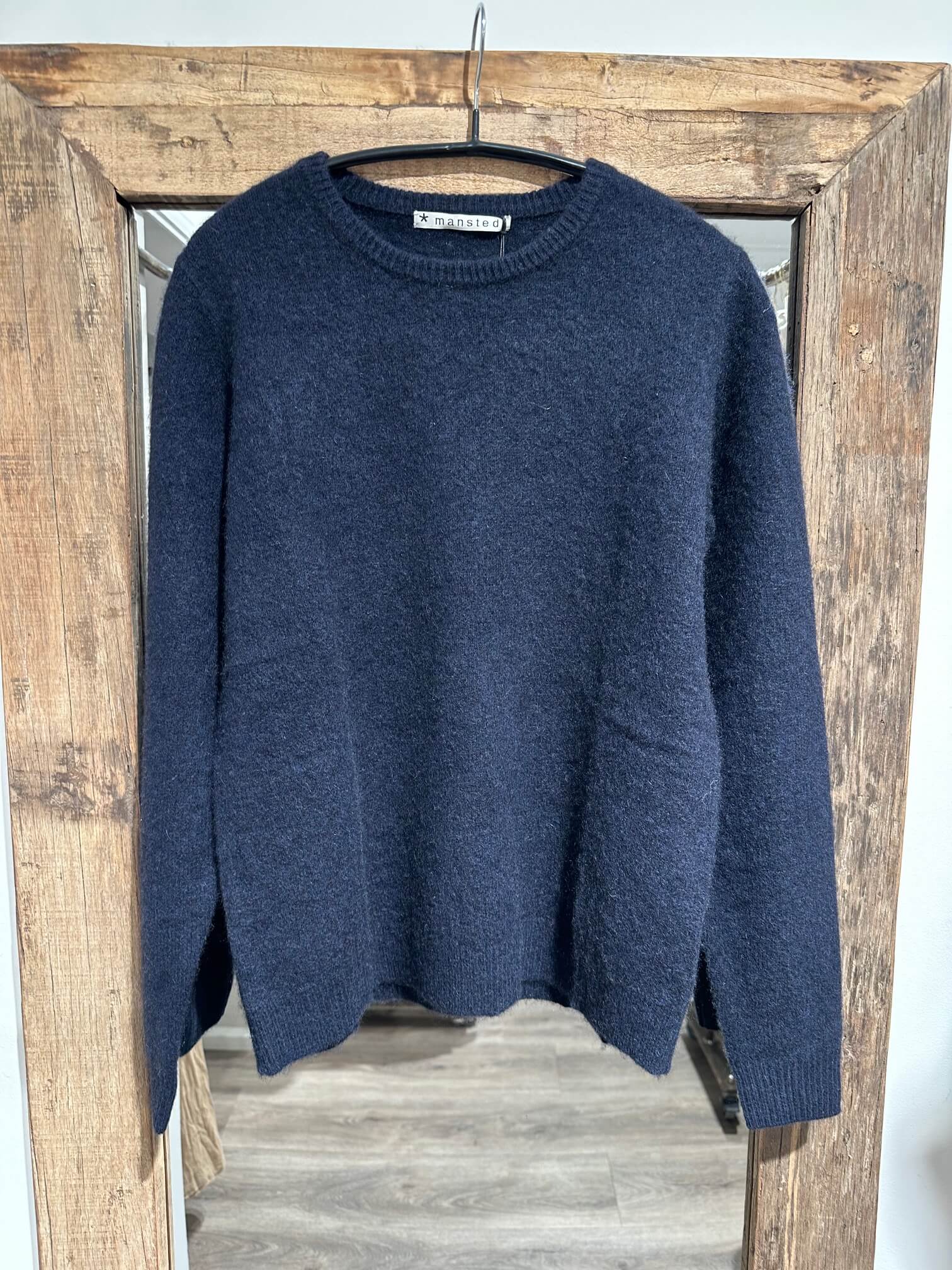 Mansted Zori 100% Yak strik - navy